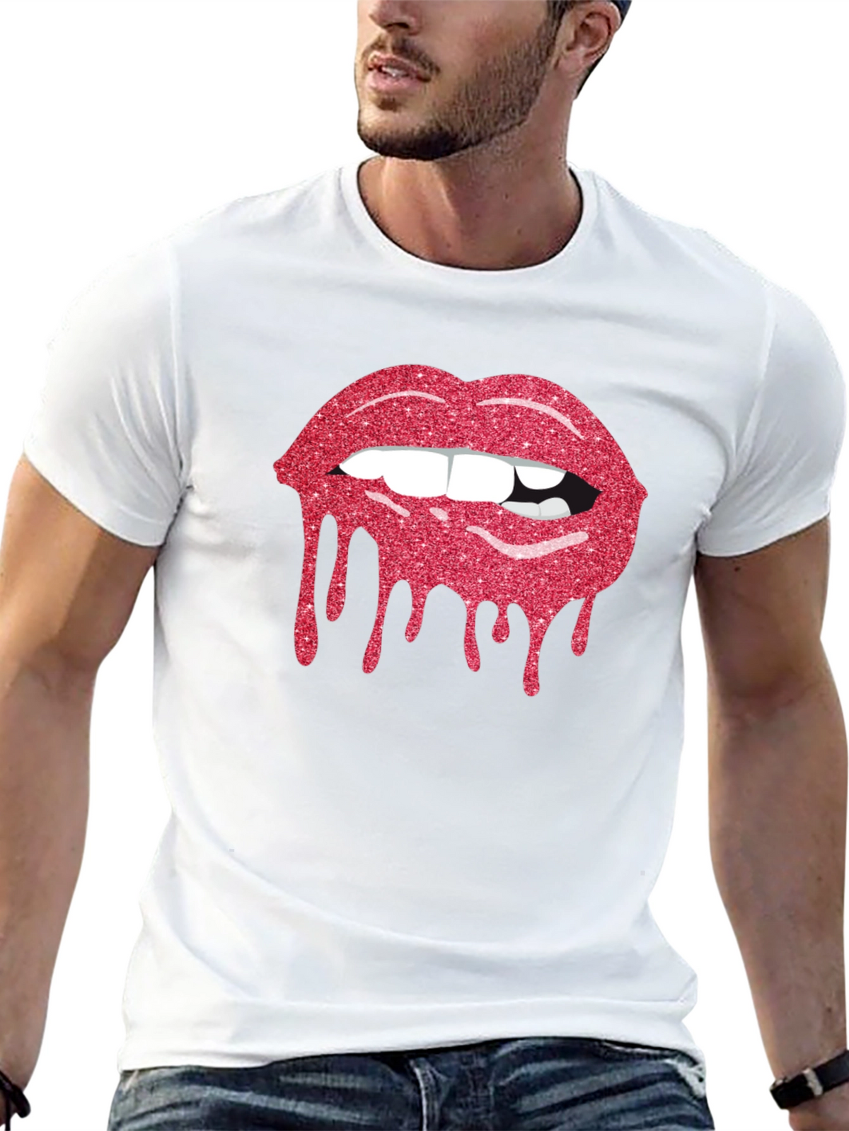 Lip Drip T-Shirt - Bold Graphic Tee