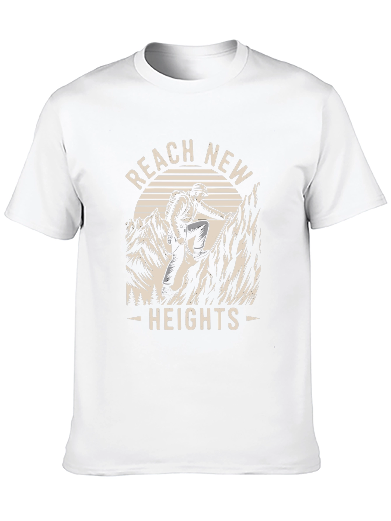 Reach New Heights Graphic Tee - Adventure Awaits!