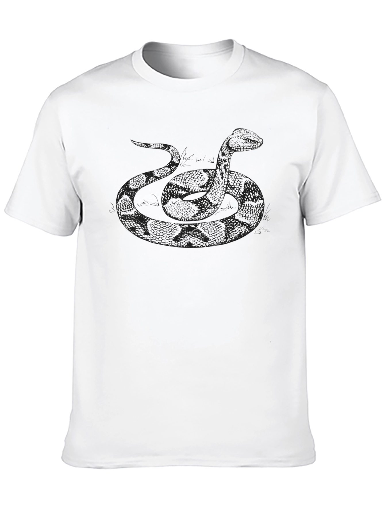 Snake Graphic Tee - Stylish Mens T-Shirt