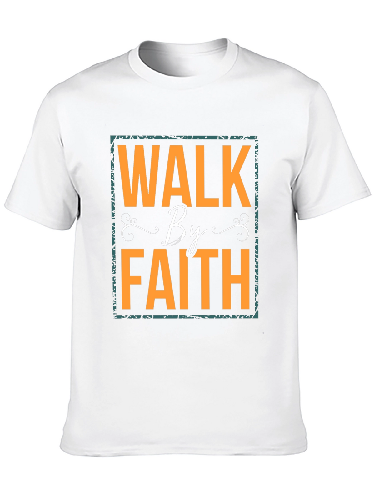 Walk By Faith Graphic T-Shirt - Black