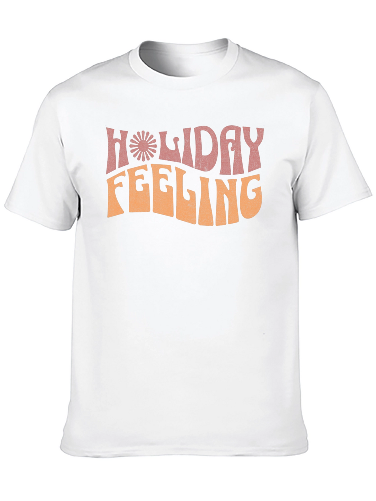 Holiday Feeling Graphic Tee - Retro Style