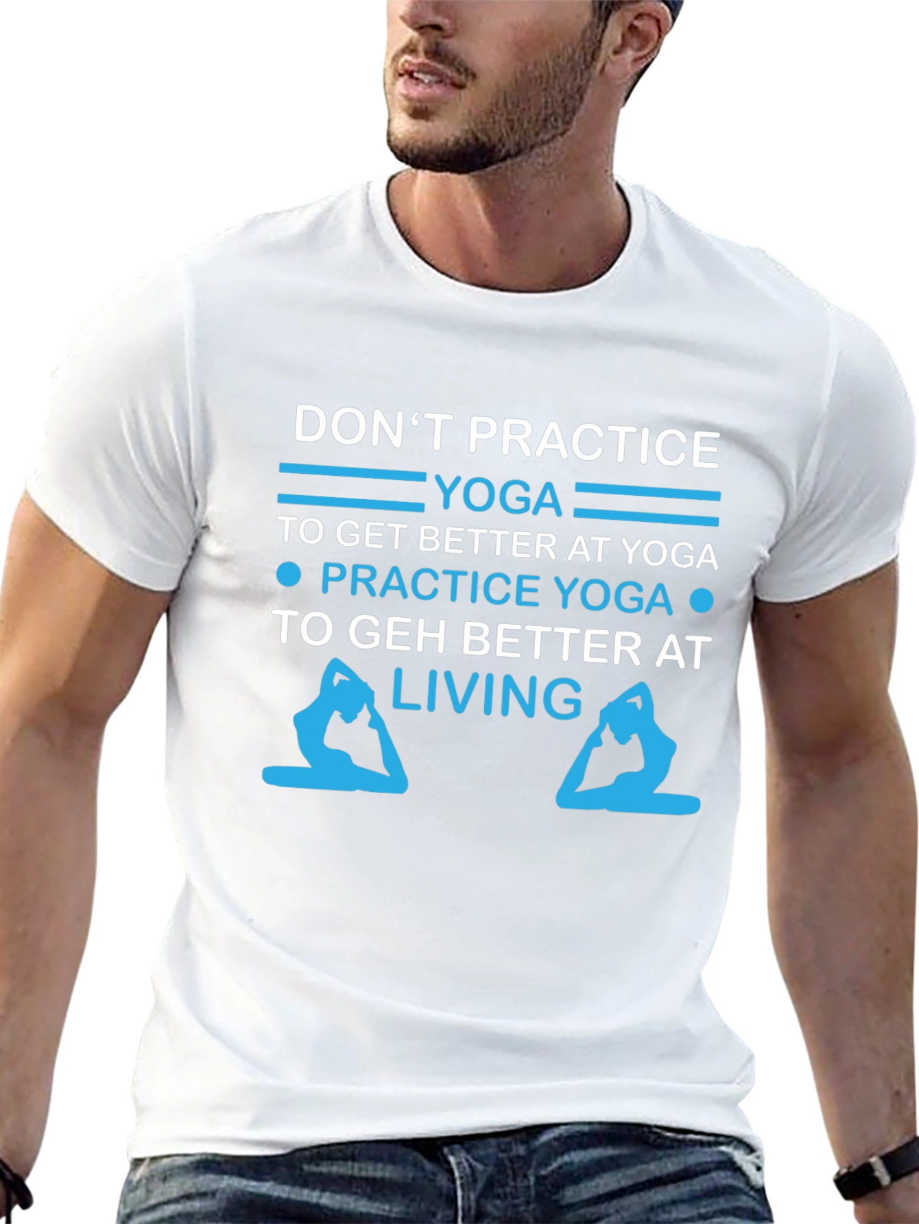 Yoga Practice Motivation Graphic T-Shirt
