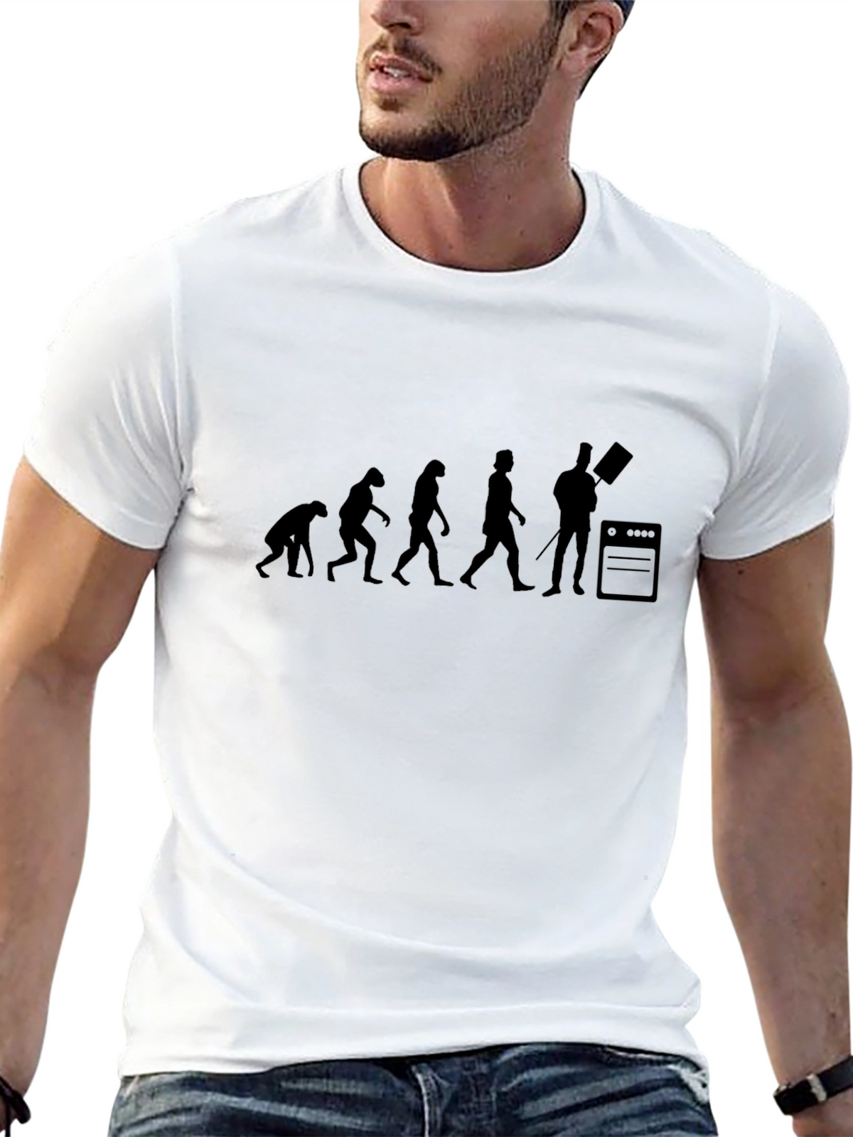 Guitar Evolution T-Shirt - Musician Gift