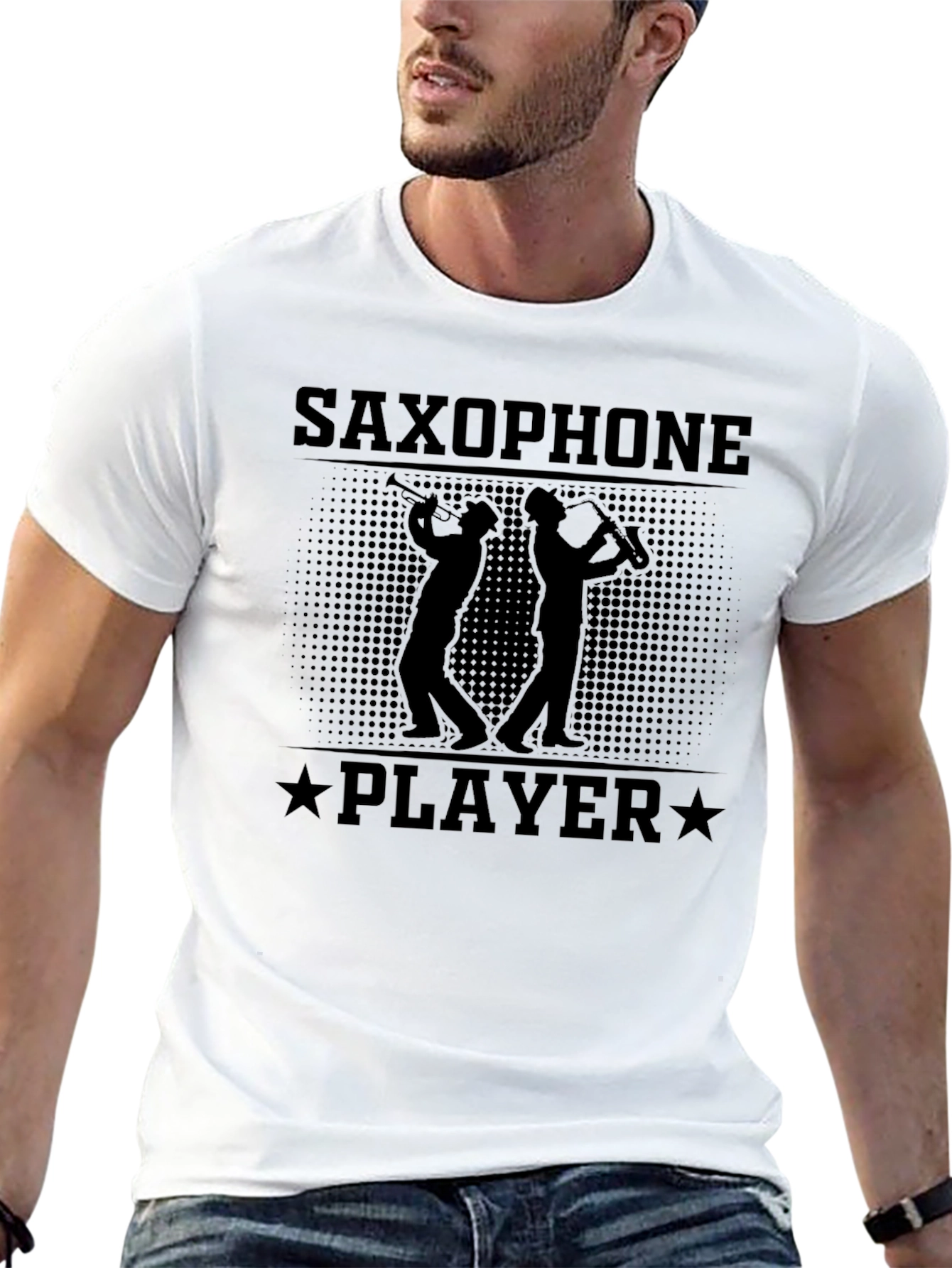 Saxophone Player T-Shirt - Musician Graphic Tee