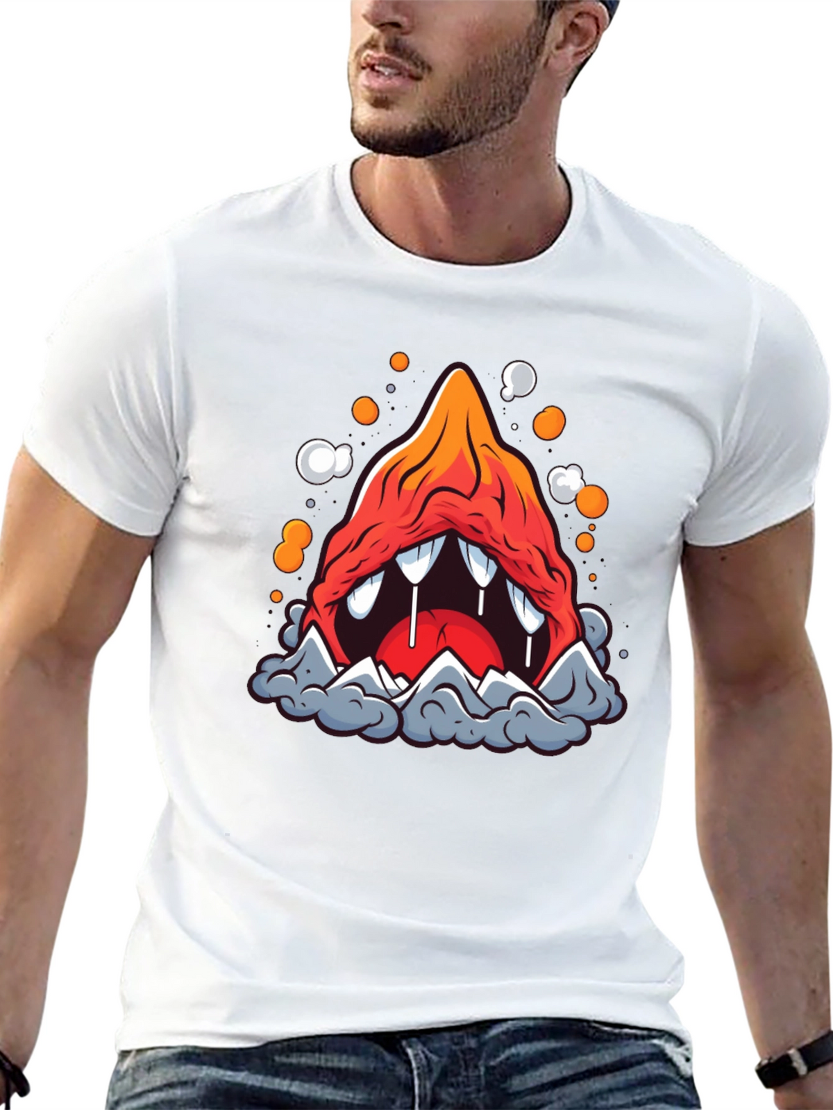 Monster Mountain Graphic Tee