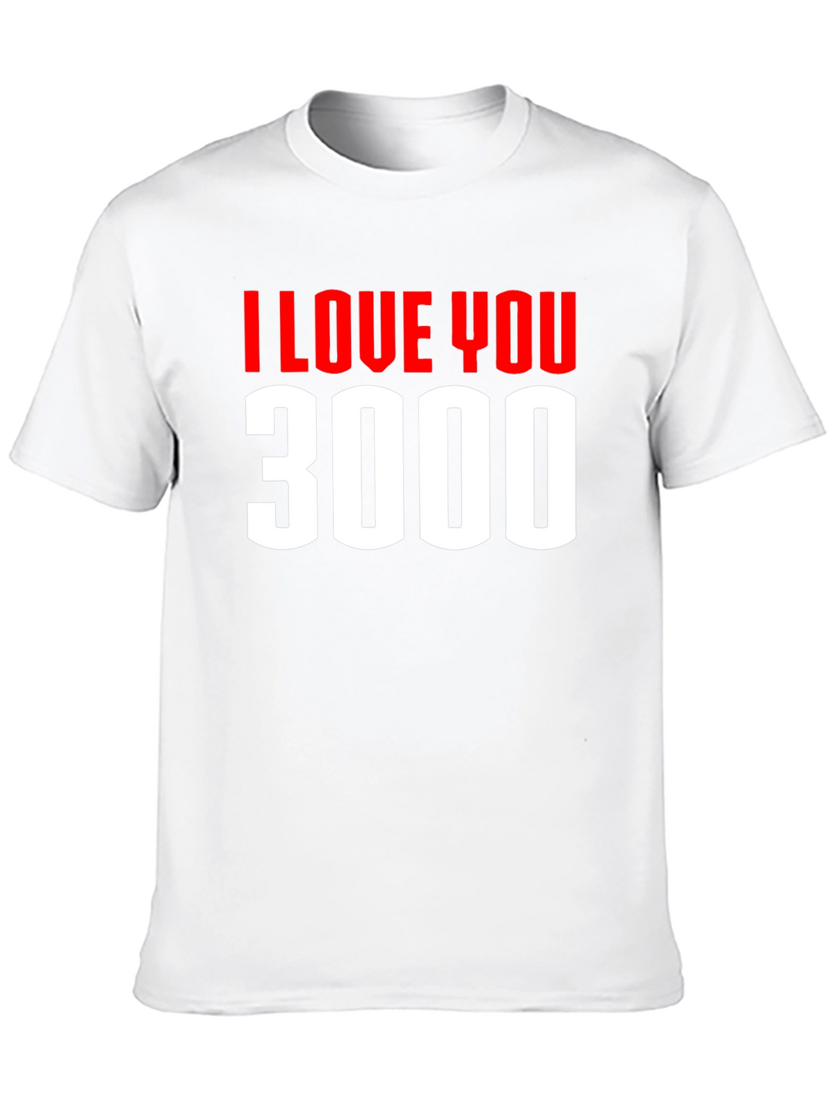 I Love You 3000 Graphic Tee - Black