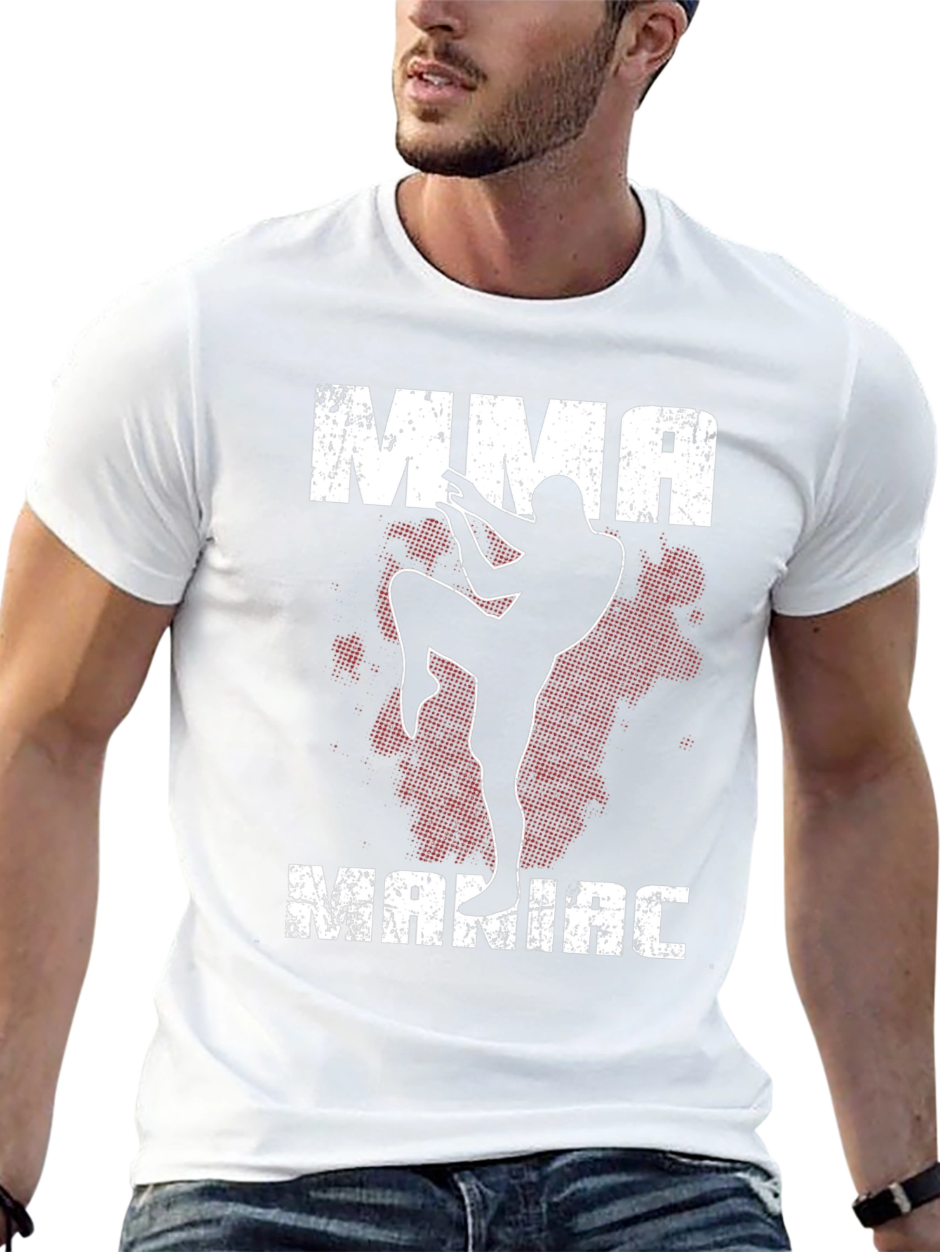 MMA Maniac Graphic T-Shirt - Black Martial Arts Tee