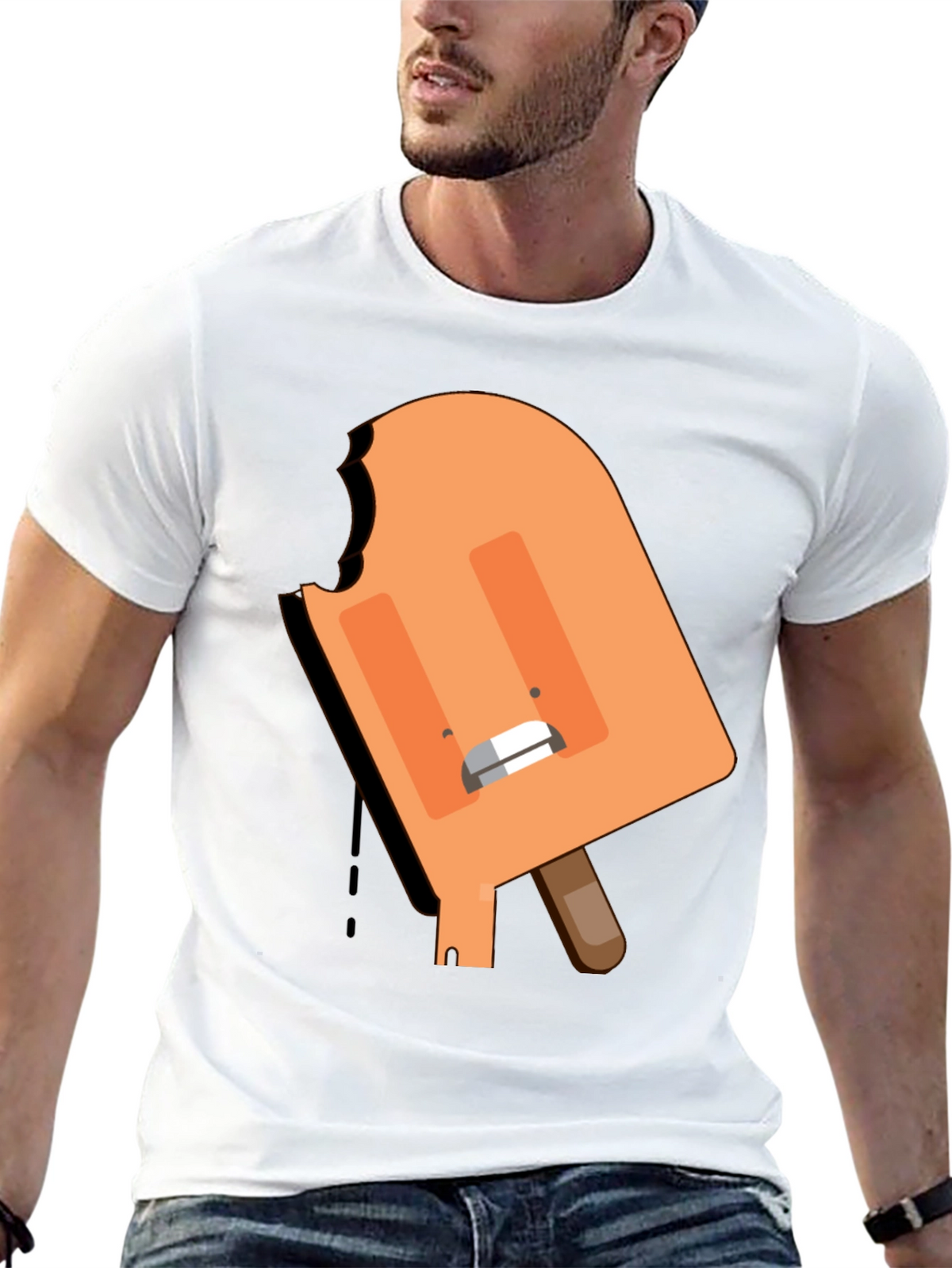 Ice Cream Graphic Tee - Unique Unisex T-Shirt
