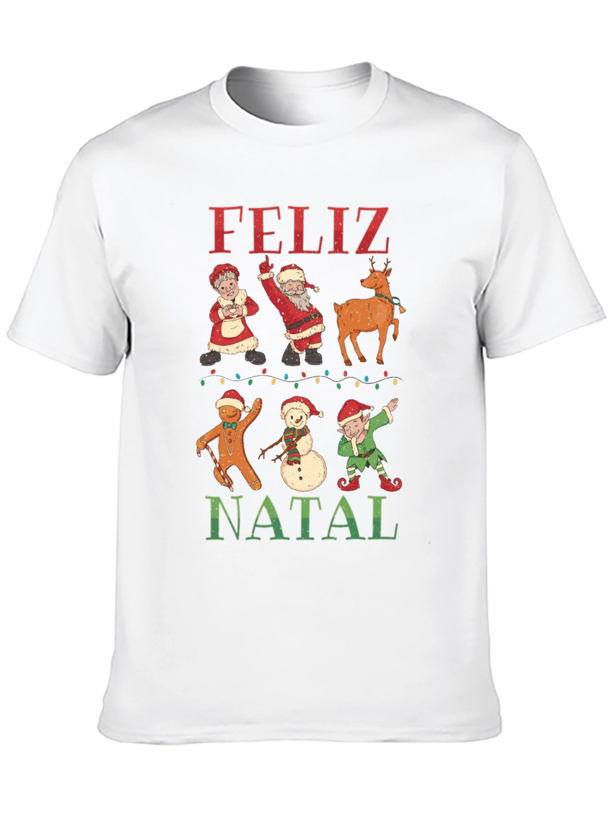 Feliz Natal Christmas Graphic Tee