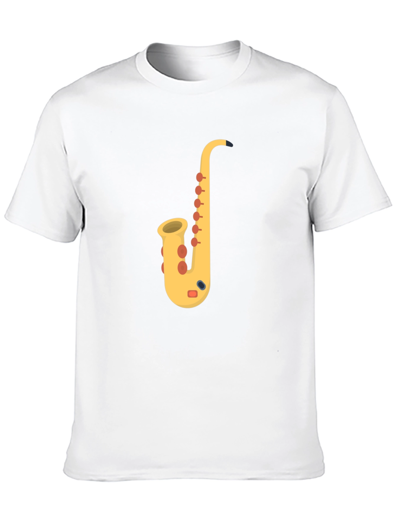 Saxophone Graphic Tee - Musicians Black T-Shirt