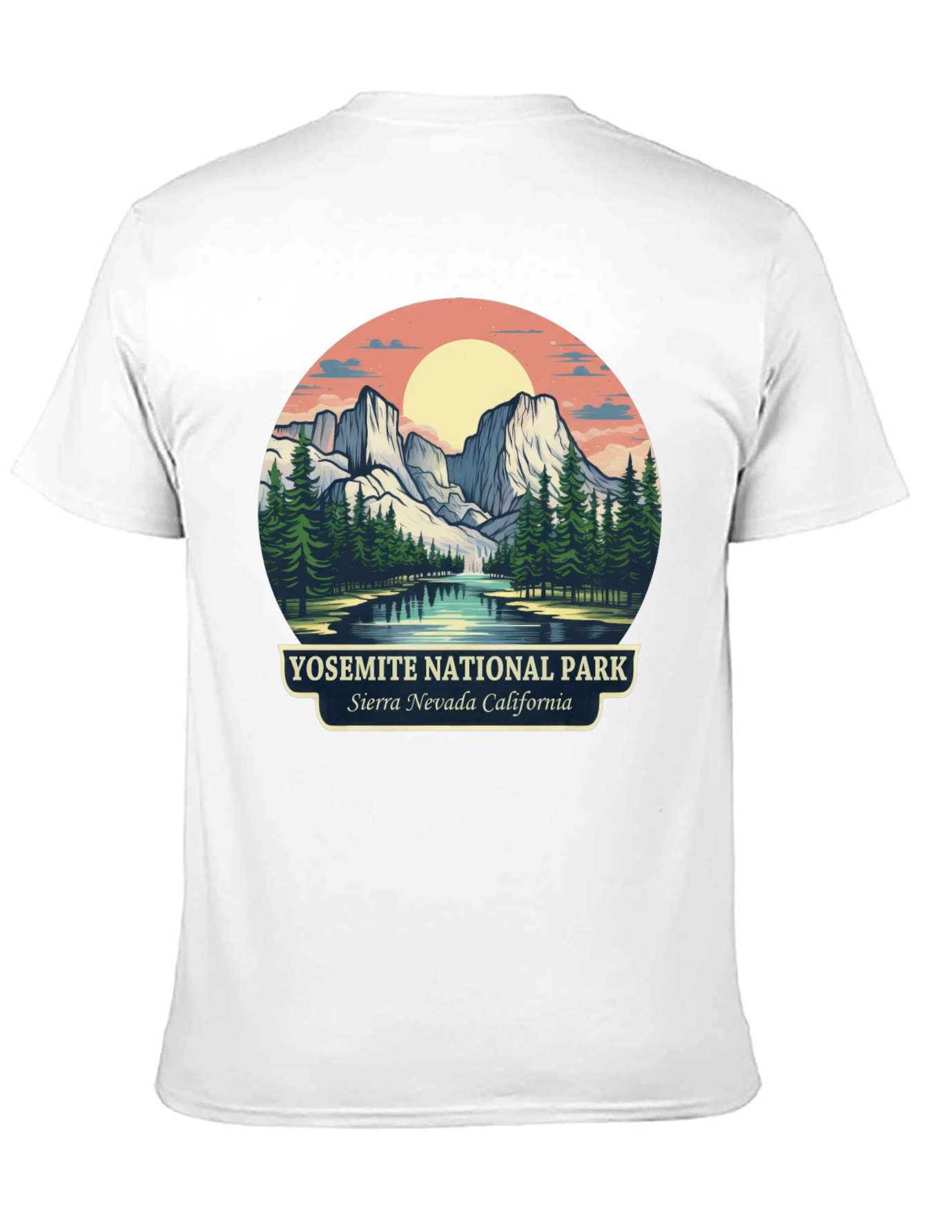 Yosemite National Park Graphic Tee - Sierra Nevada