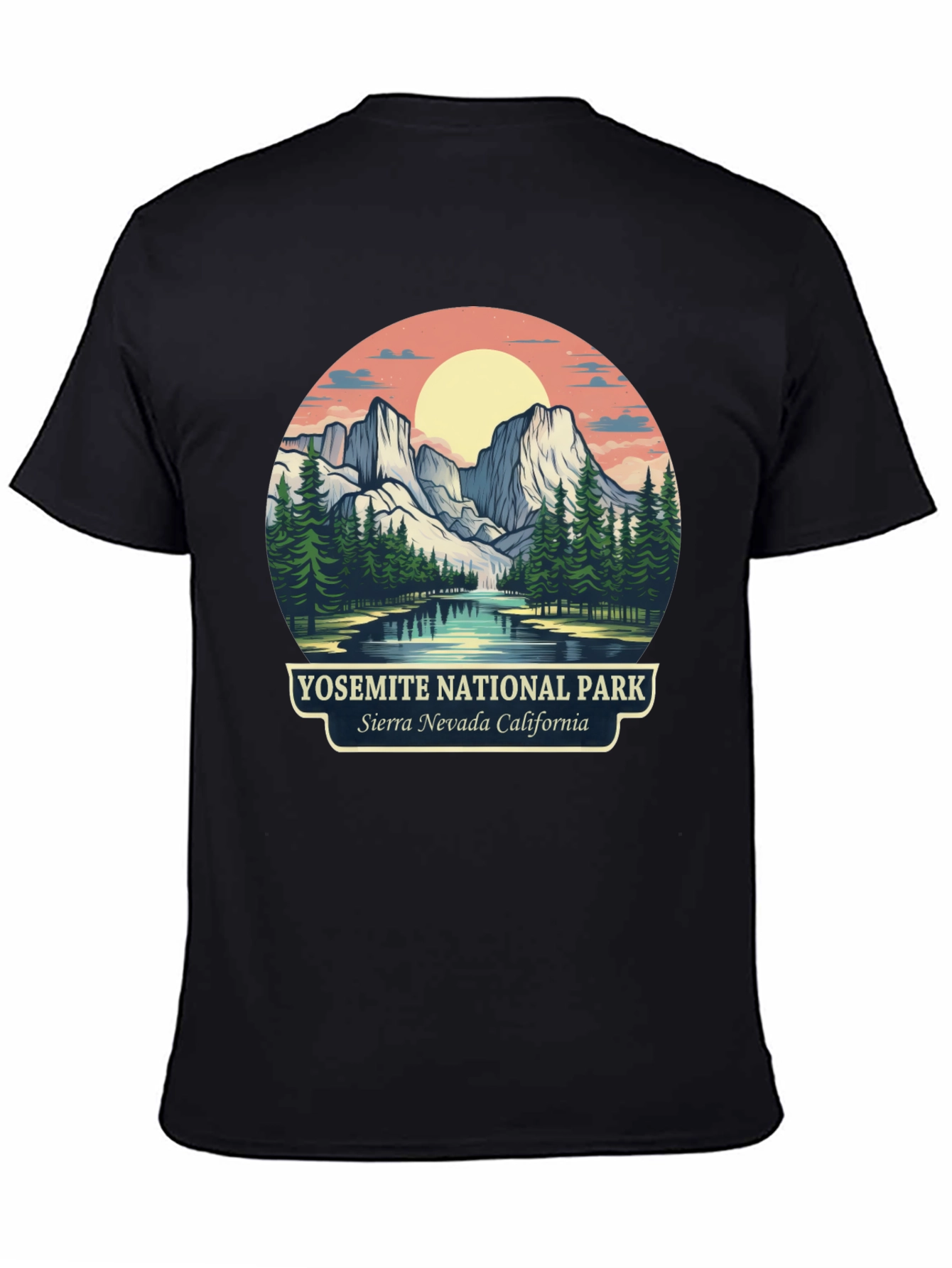 Yosemite National Park Graphic Tee - Sierra Nevada