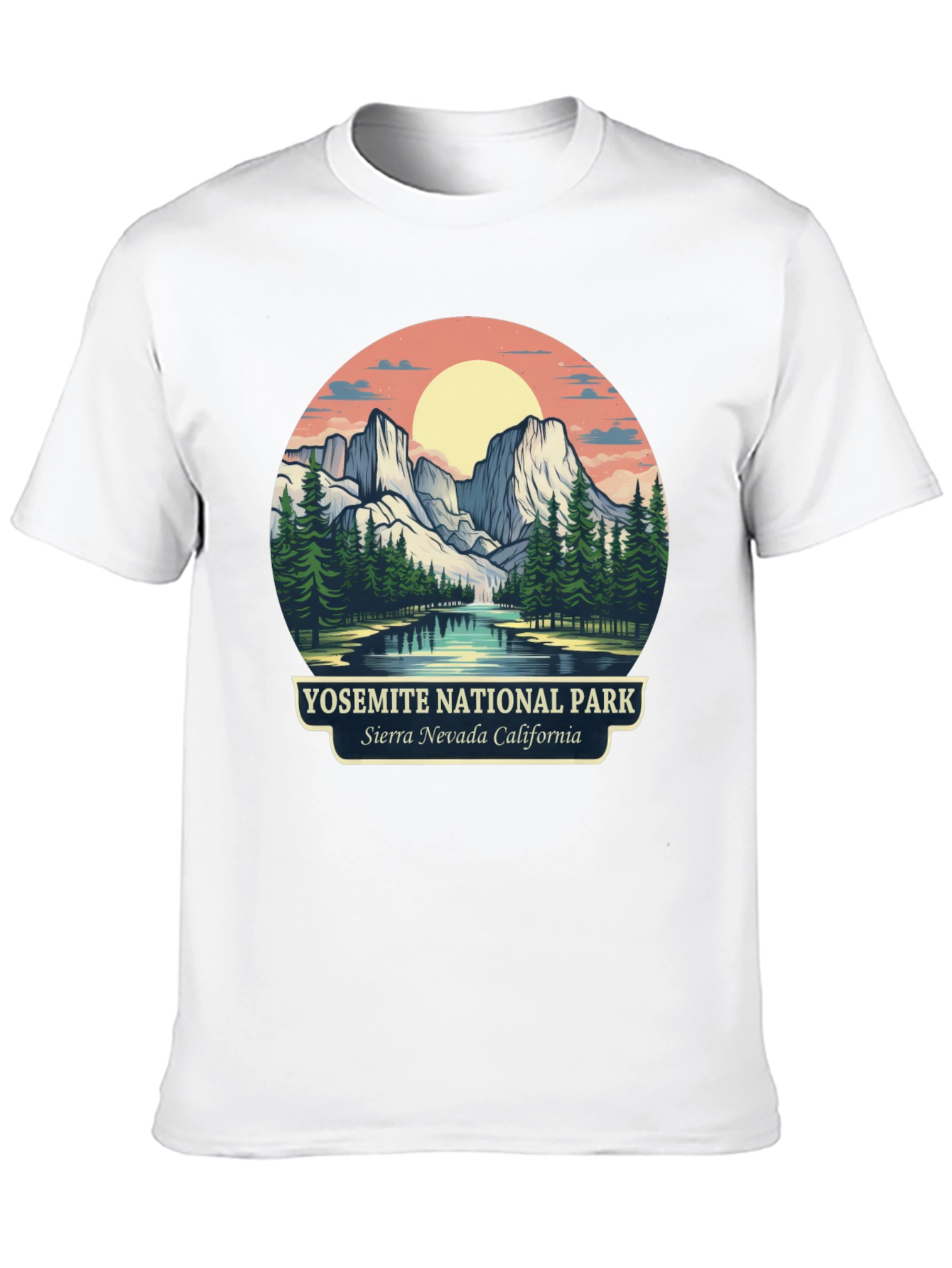 Yosemite National Park Graphic Tee - Sierra Nevada