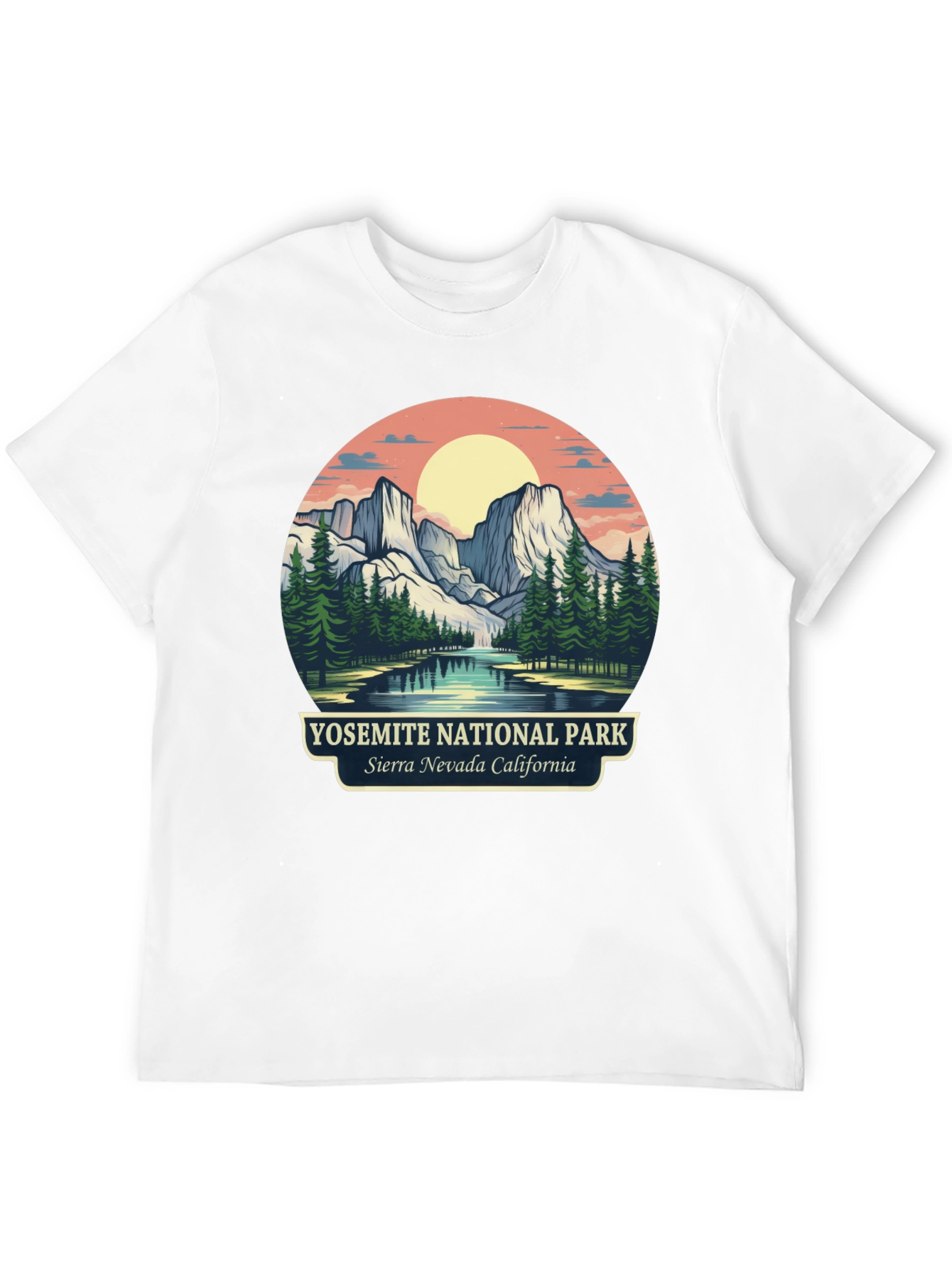 Yosemite National Park Graphic Tee - Sierra Nevada