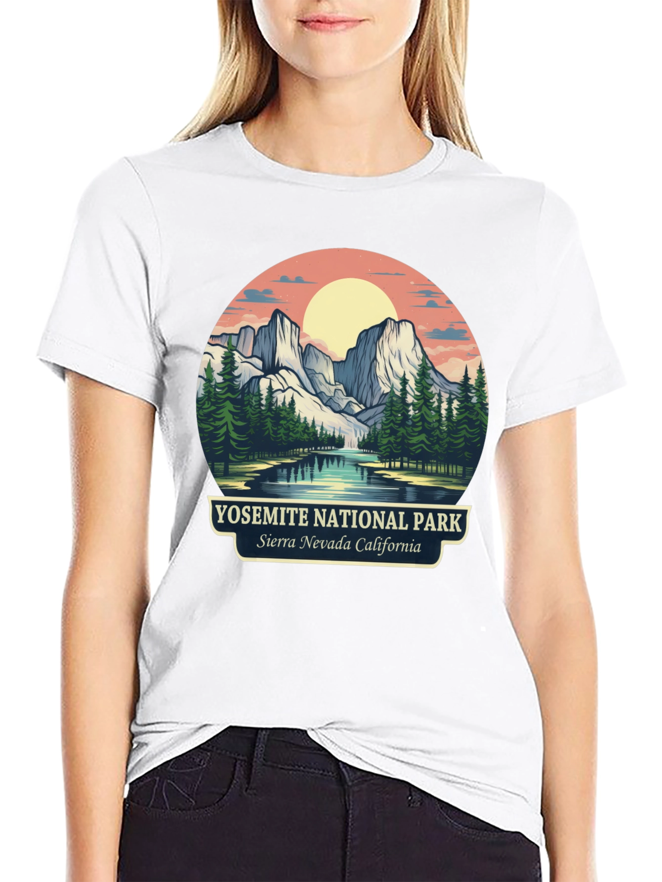 Yosemite National Park Graphic Tee - Sierra Nevada