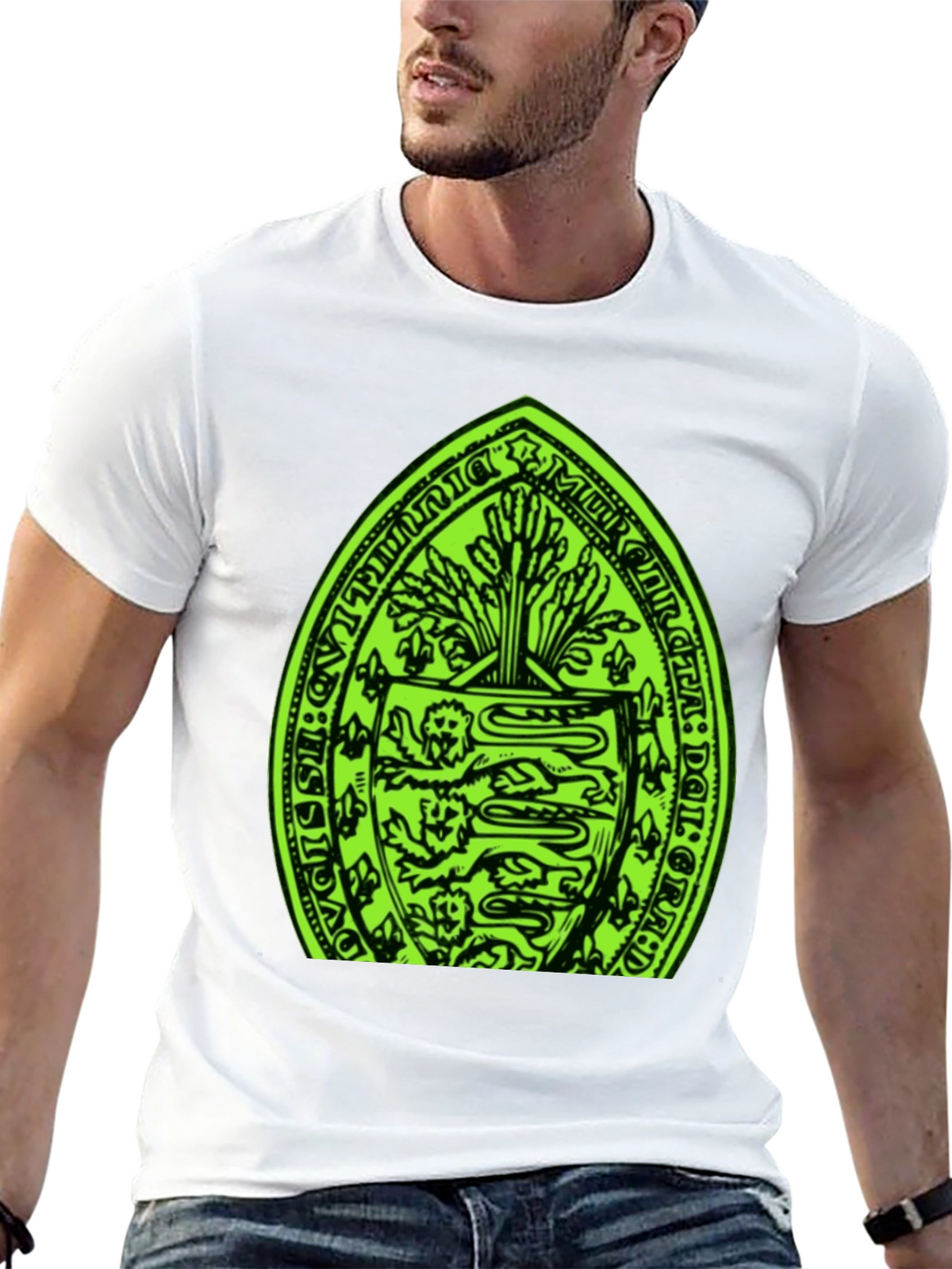 Emblem Graphic Black T-Shirt