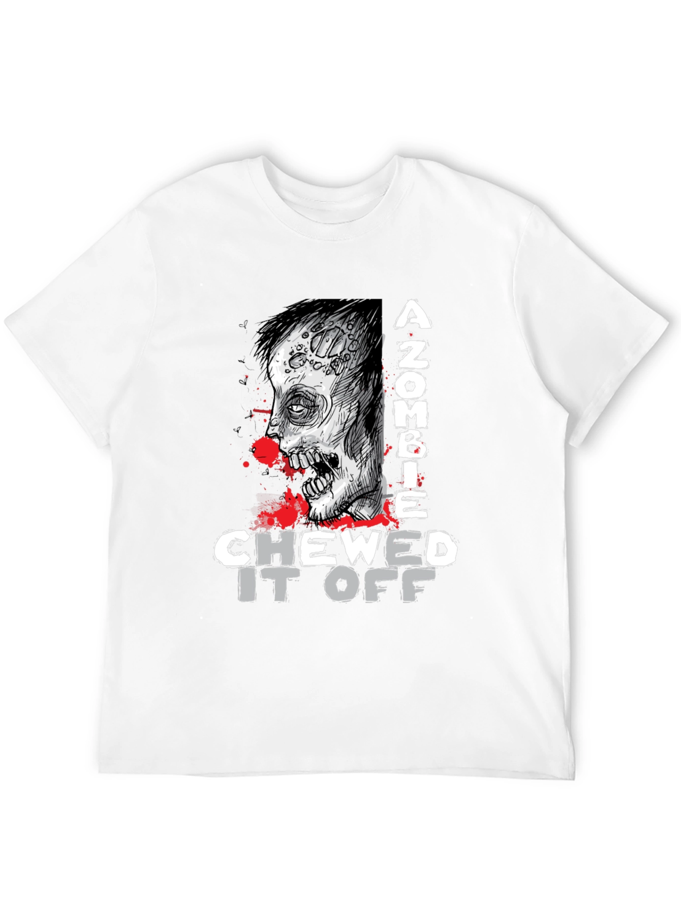 Zombie Chewed It Off Graphic Tee