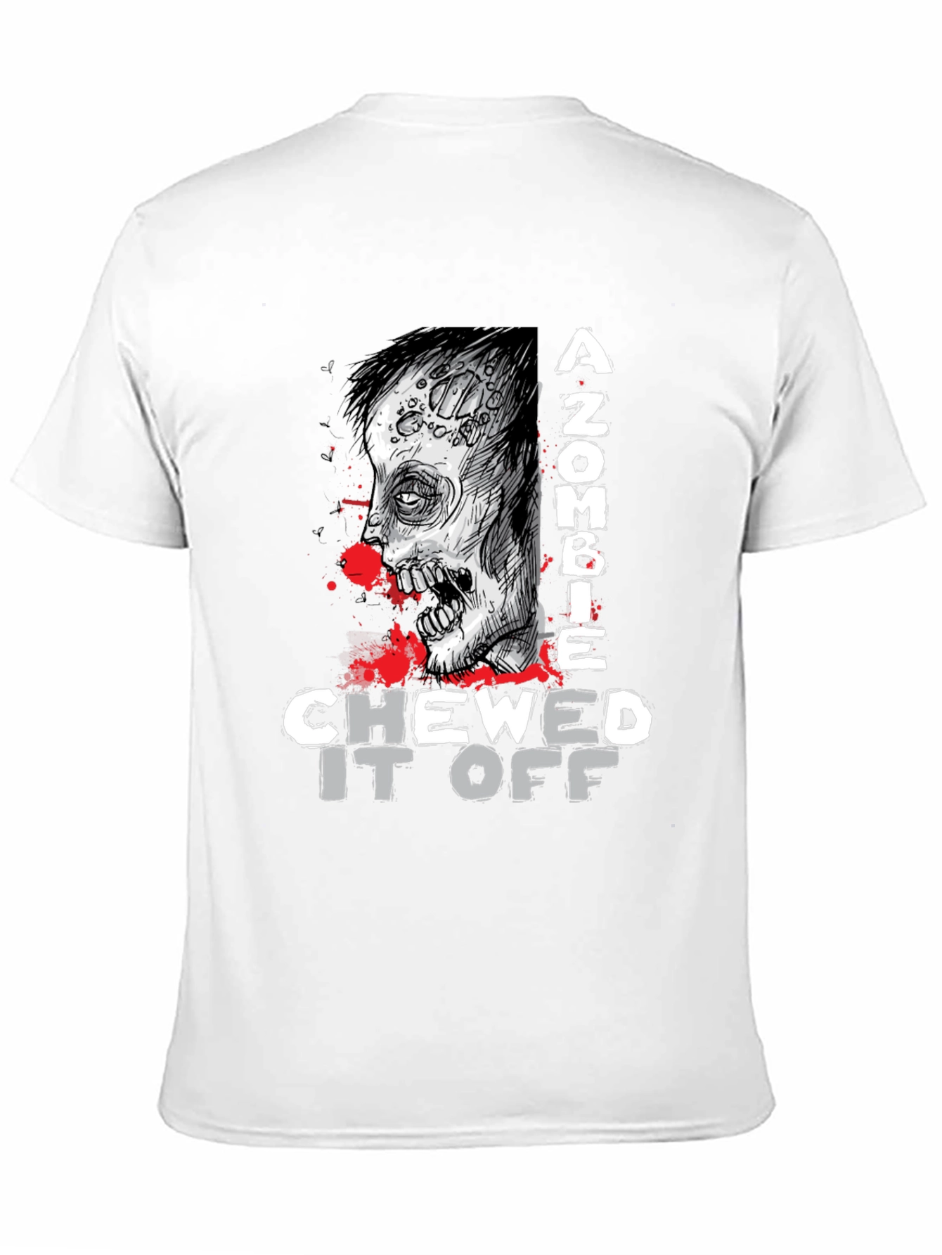 Zombie Chewed It Off Graphic Tee