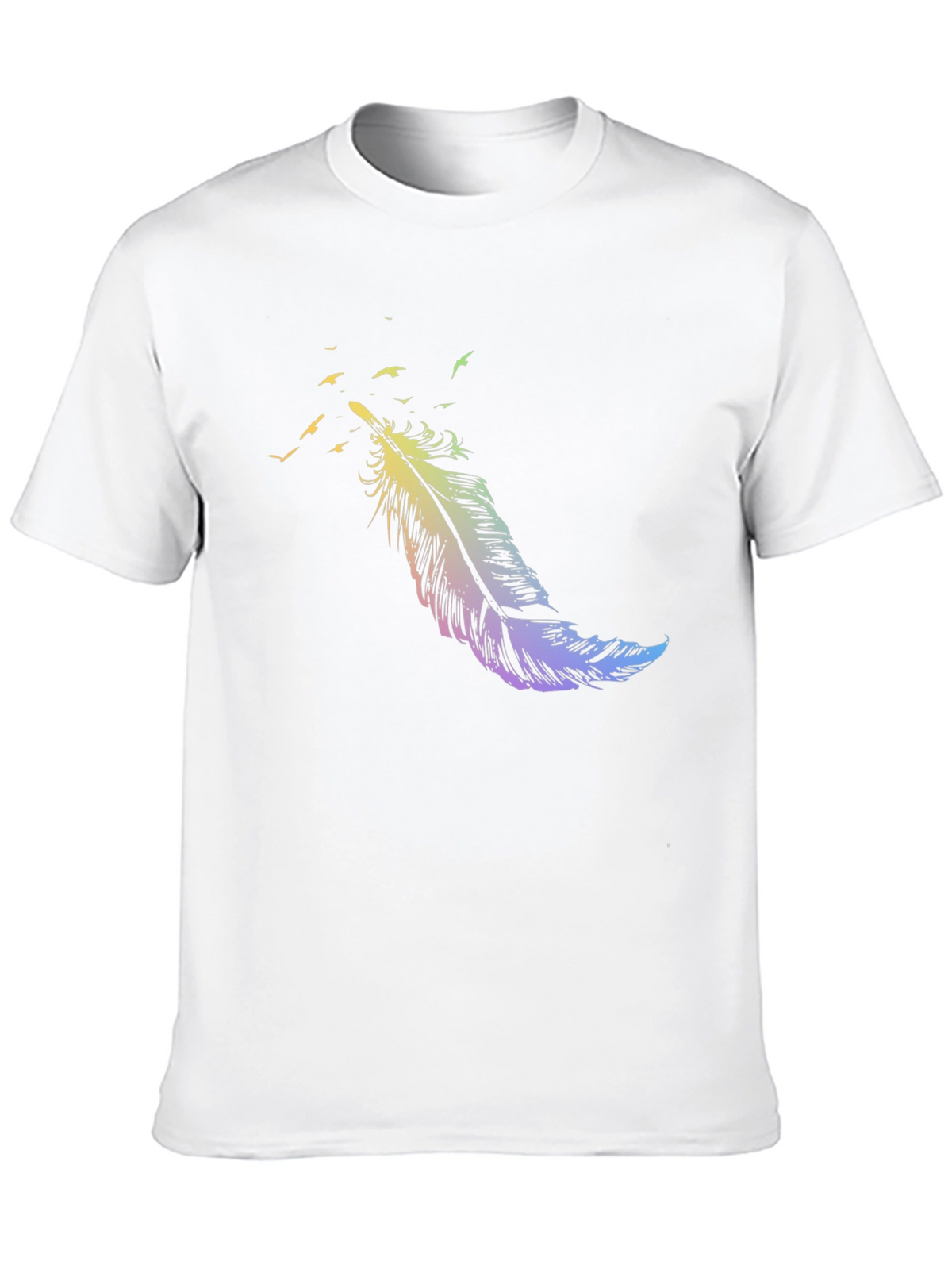 Feather Flight Graphic Print T-Shirt
