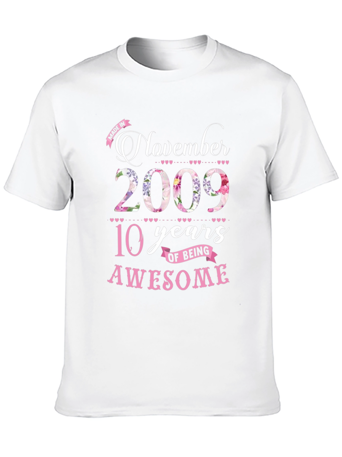 November 2009 Birthday T-Shirt