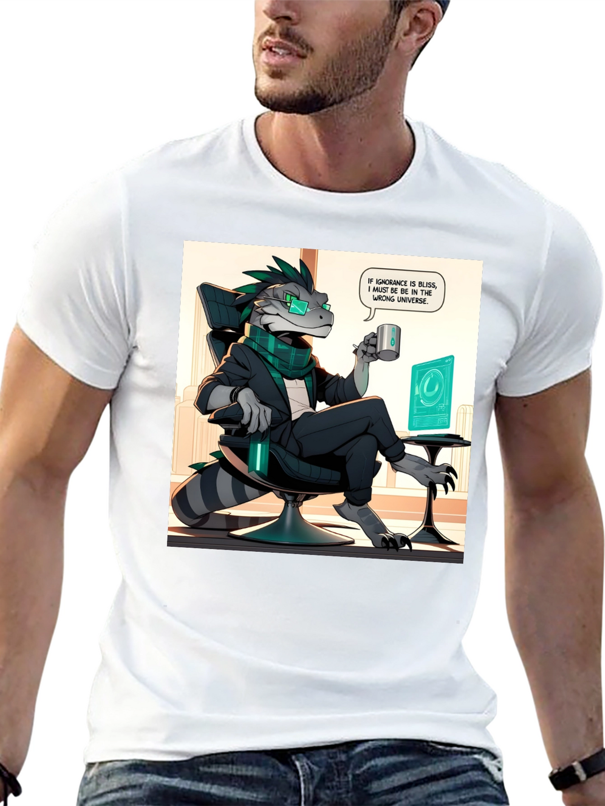 Lizard Office Humor T-Shirt