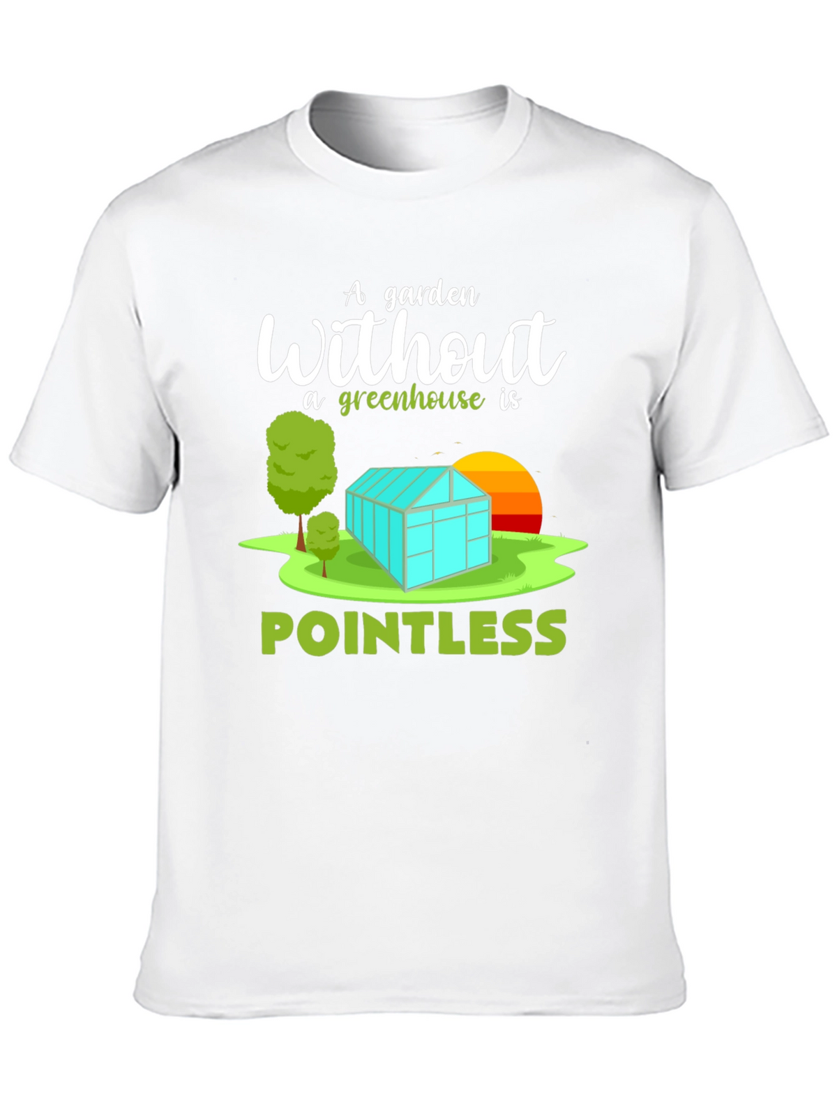 Gardening T-Shirt - Greenhouse Lover Tee