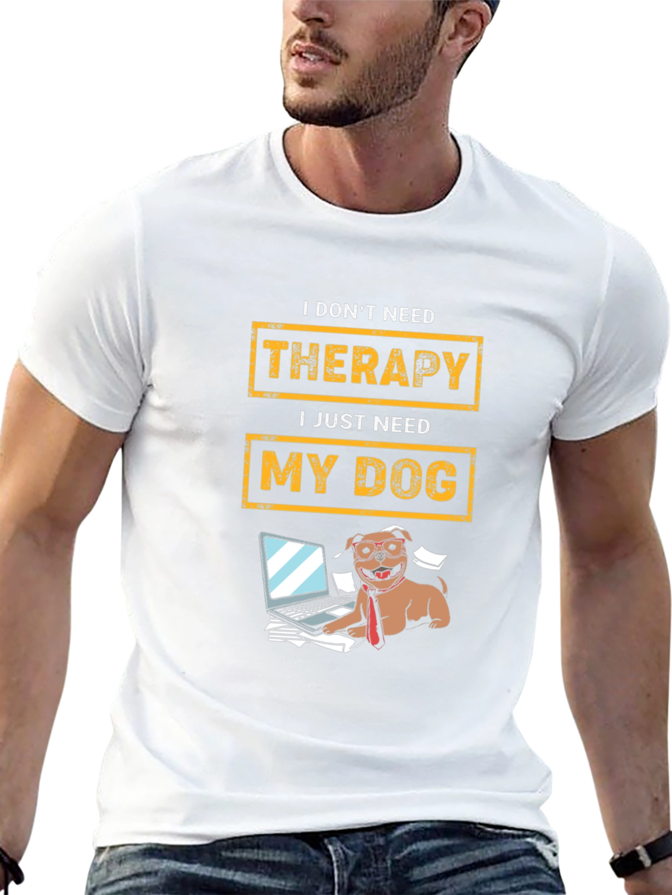 Therapy Dog T-Shirt - Funny Pet Lover Tee