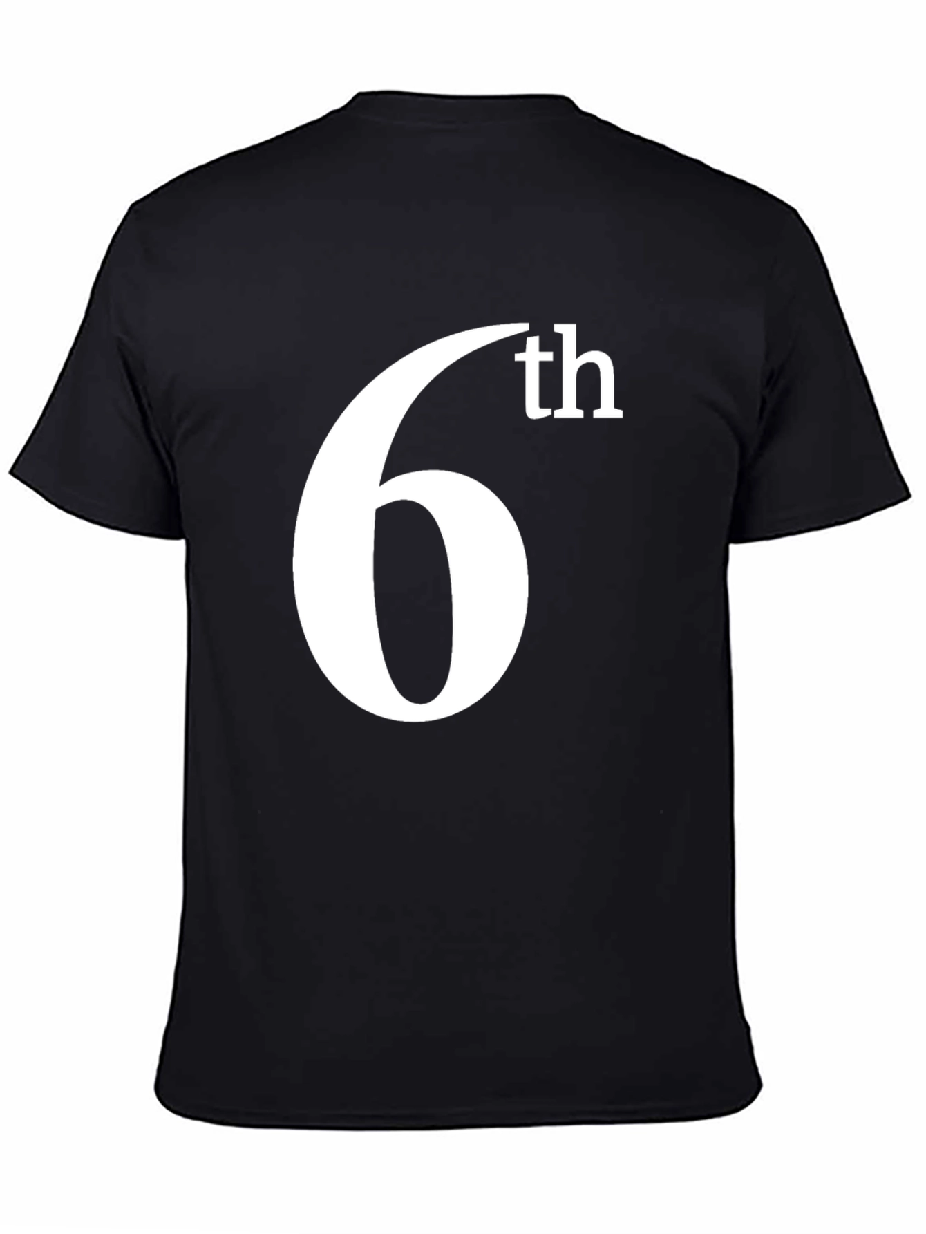 6th T-Shirt - Stylish Graphic Tee