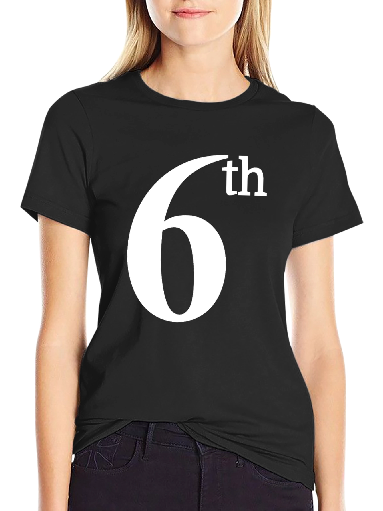 6th T-Shirt - Stylish Graphic Tee