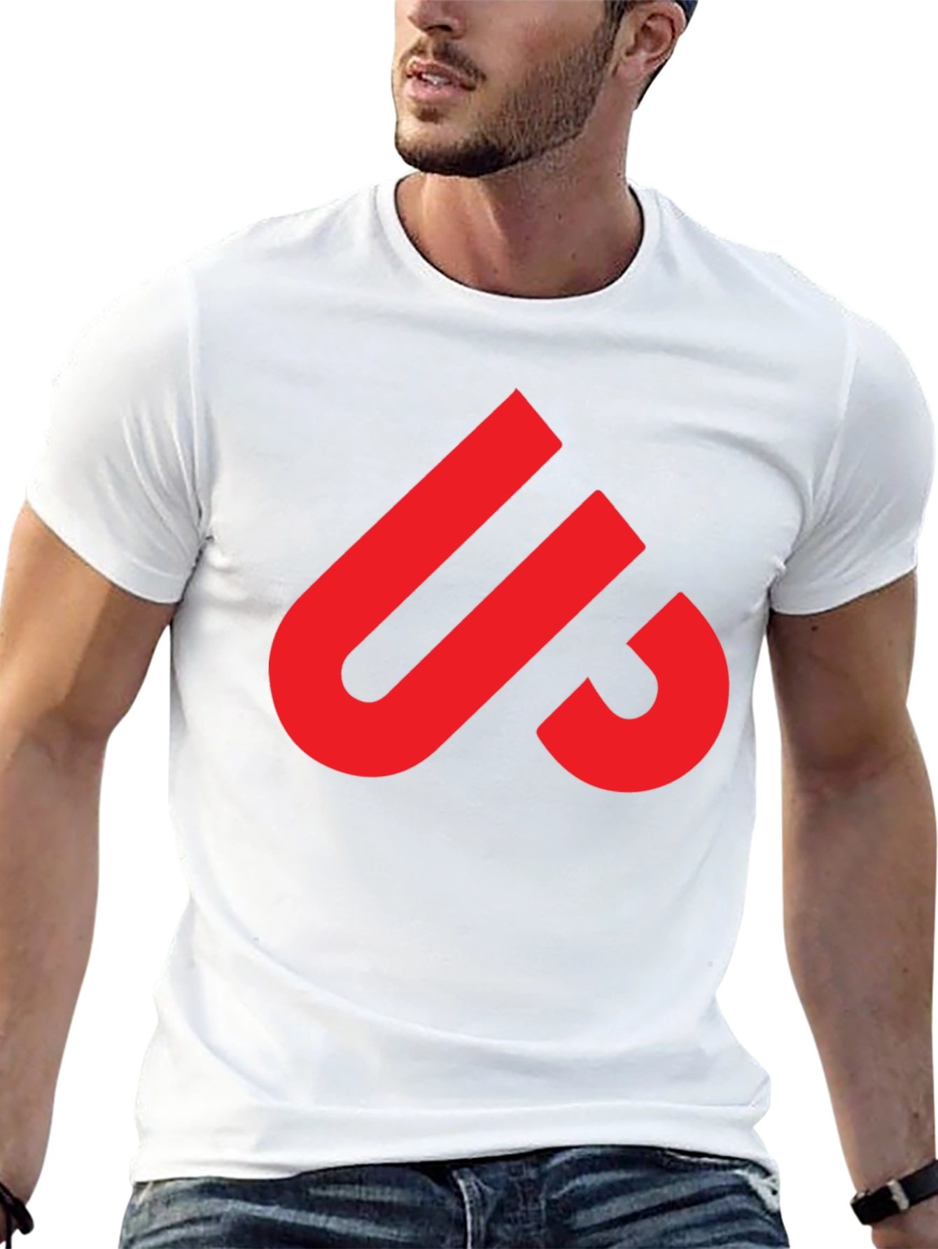 Bold Graphic Tee - Modern Design Everyday Wear