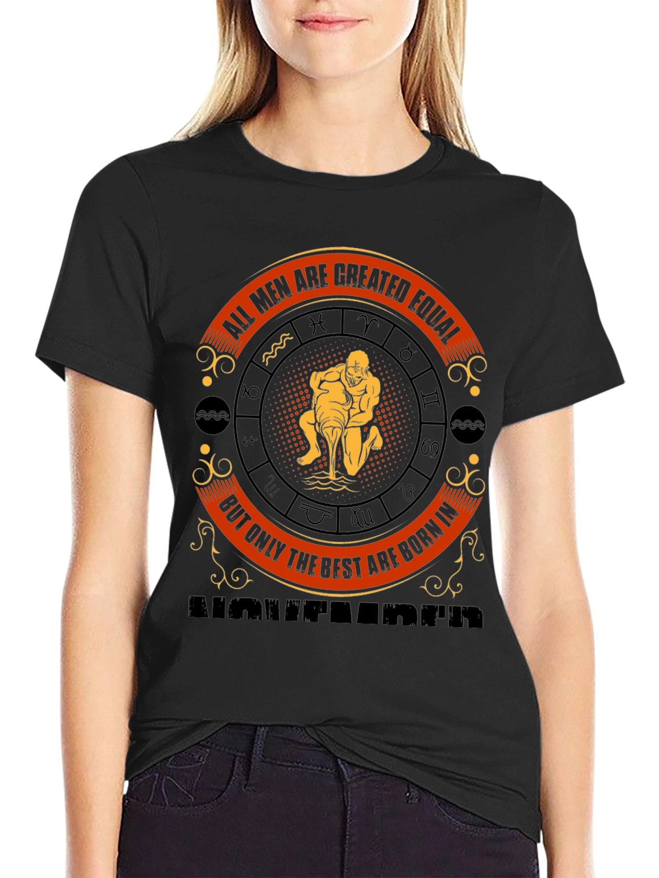 Zodiac Man T-Shirt - Best Men Born In