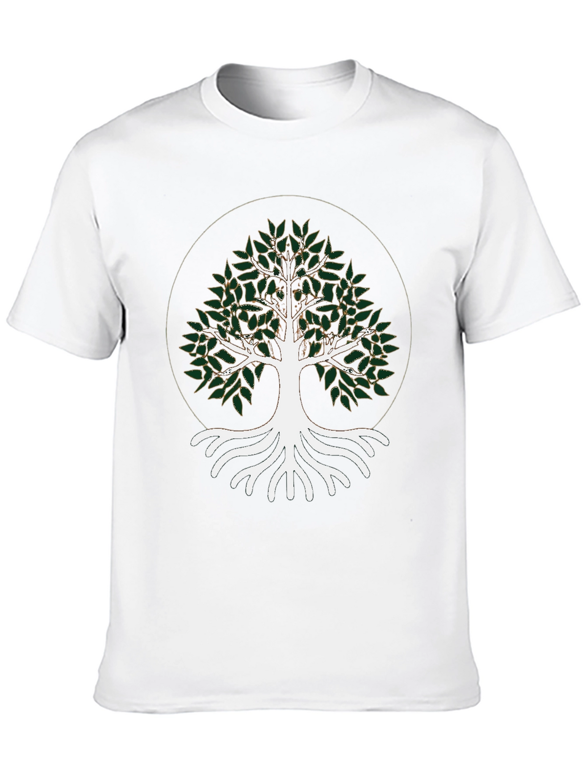Nature Tree of Life Black T-Shirt