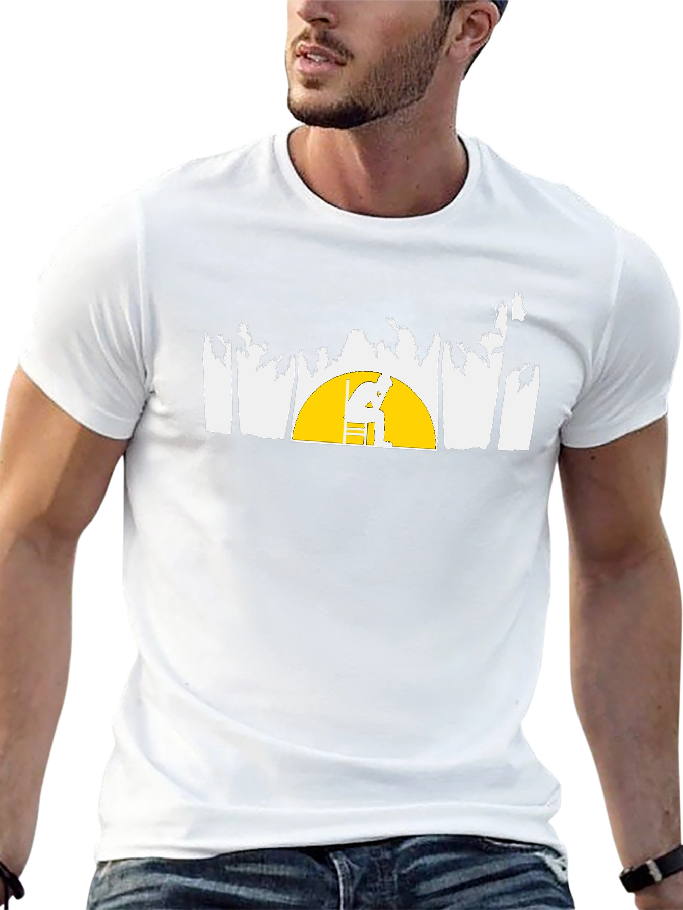 Sunset Contemplation Graphic Tee
