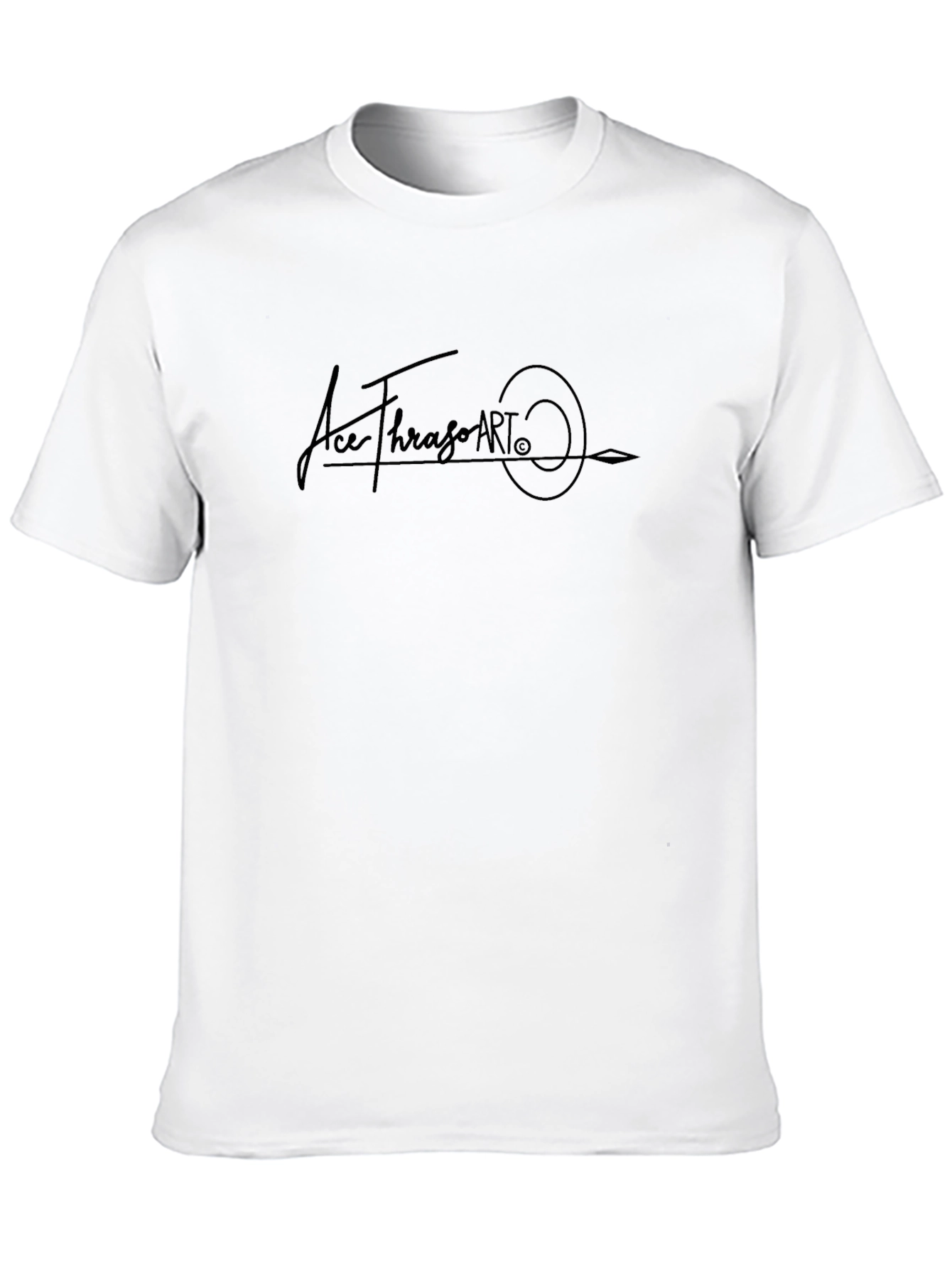 Ace Thrazo Art Black T-Shirt