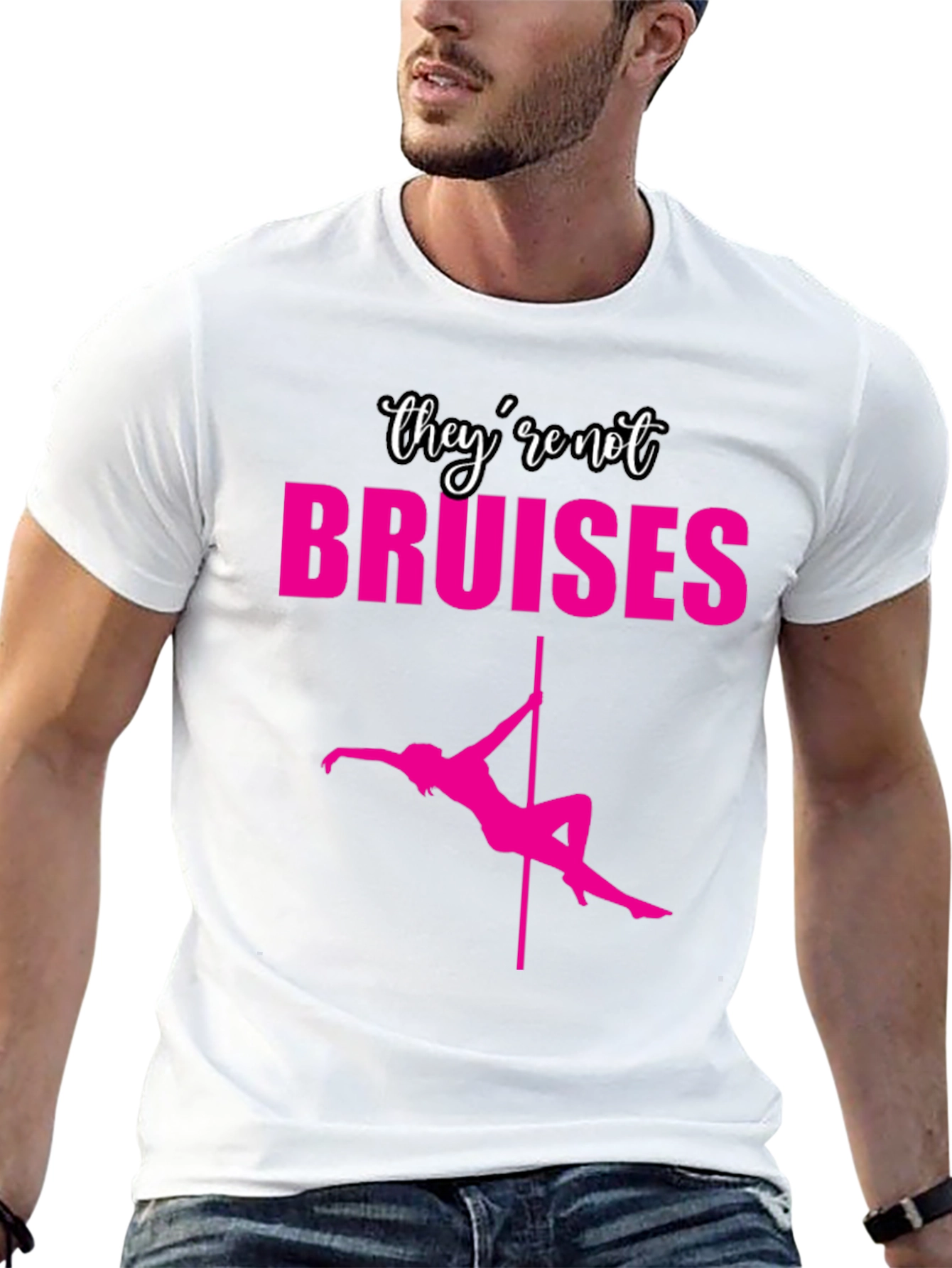 Pole Dance Bruises T-Shirt - Funny Fitness Tee