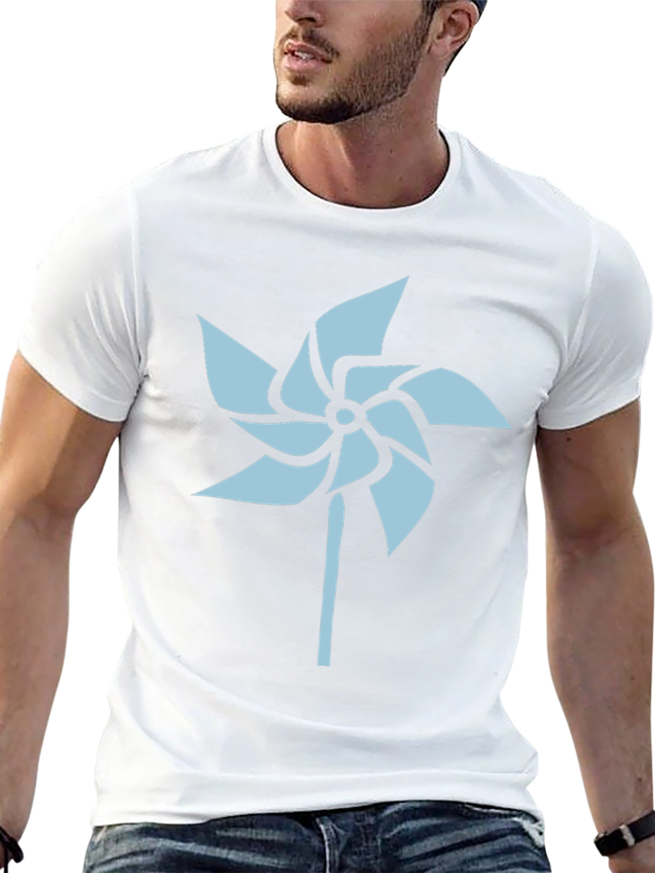 Pinwheel Graphic Tee - Cool & Casual Style