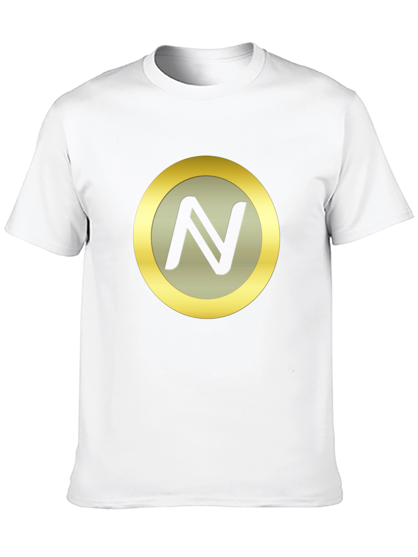 Black T-Shirt with N Coin Logo