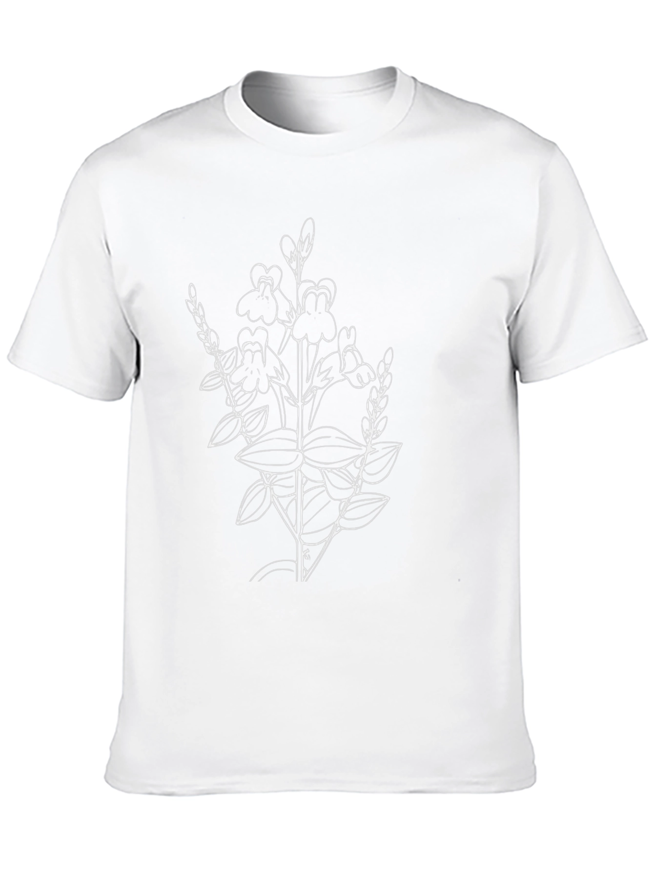 Botanical Black T-Shirt