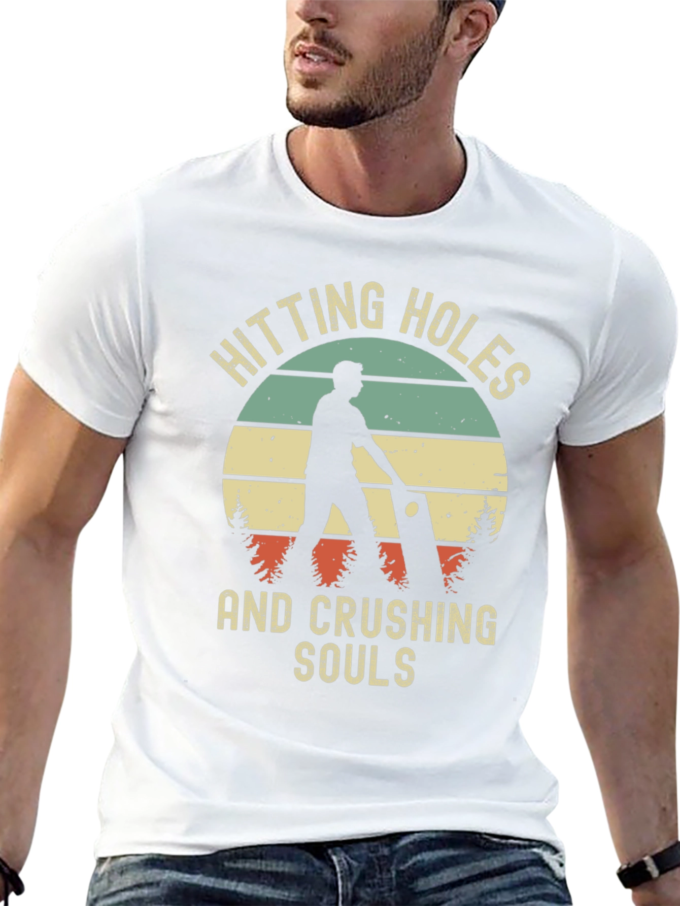 Hitting Holes and Crushing Souls Graphic Tee
