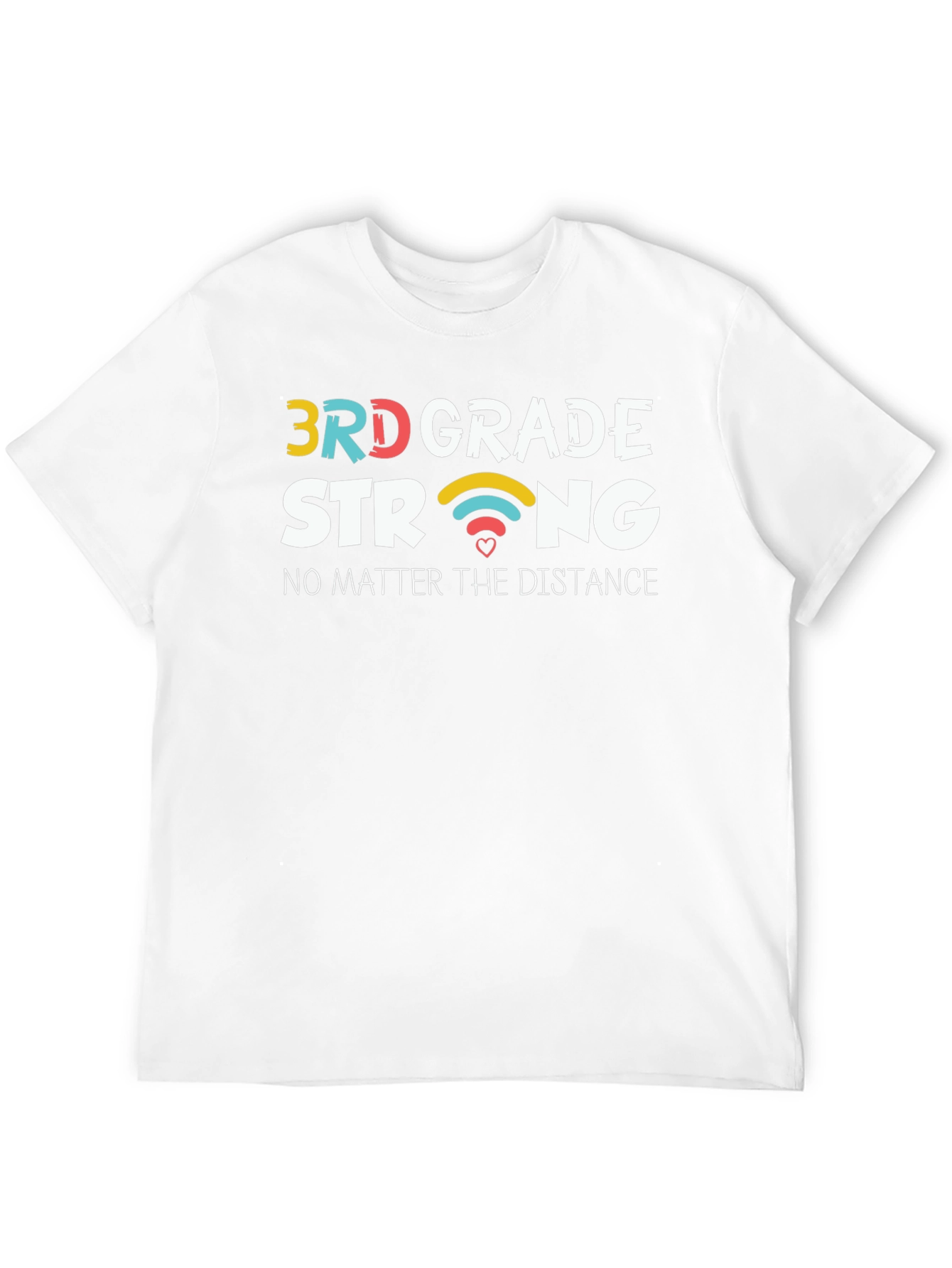 3rd Grade Strong T-Shirt Teacher Student Support Tee
