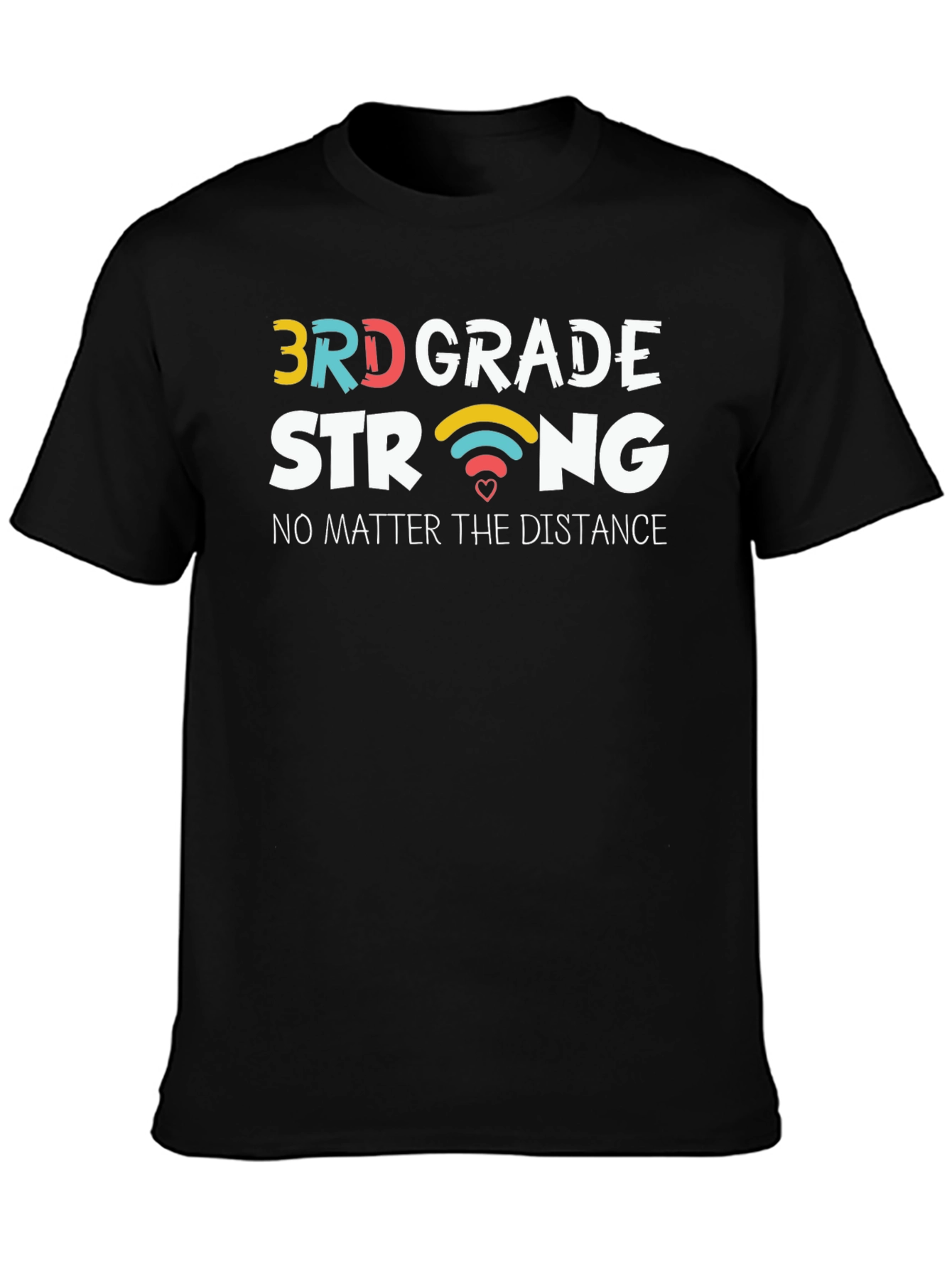 3rd Grade Strong T-Shirt Teacher Student Support Tee