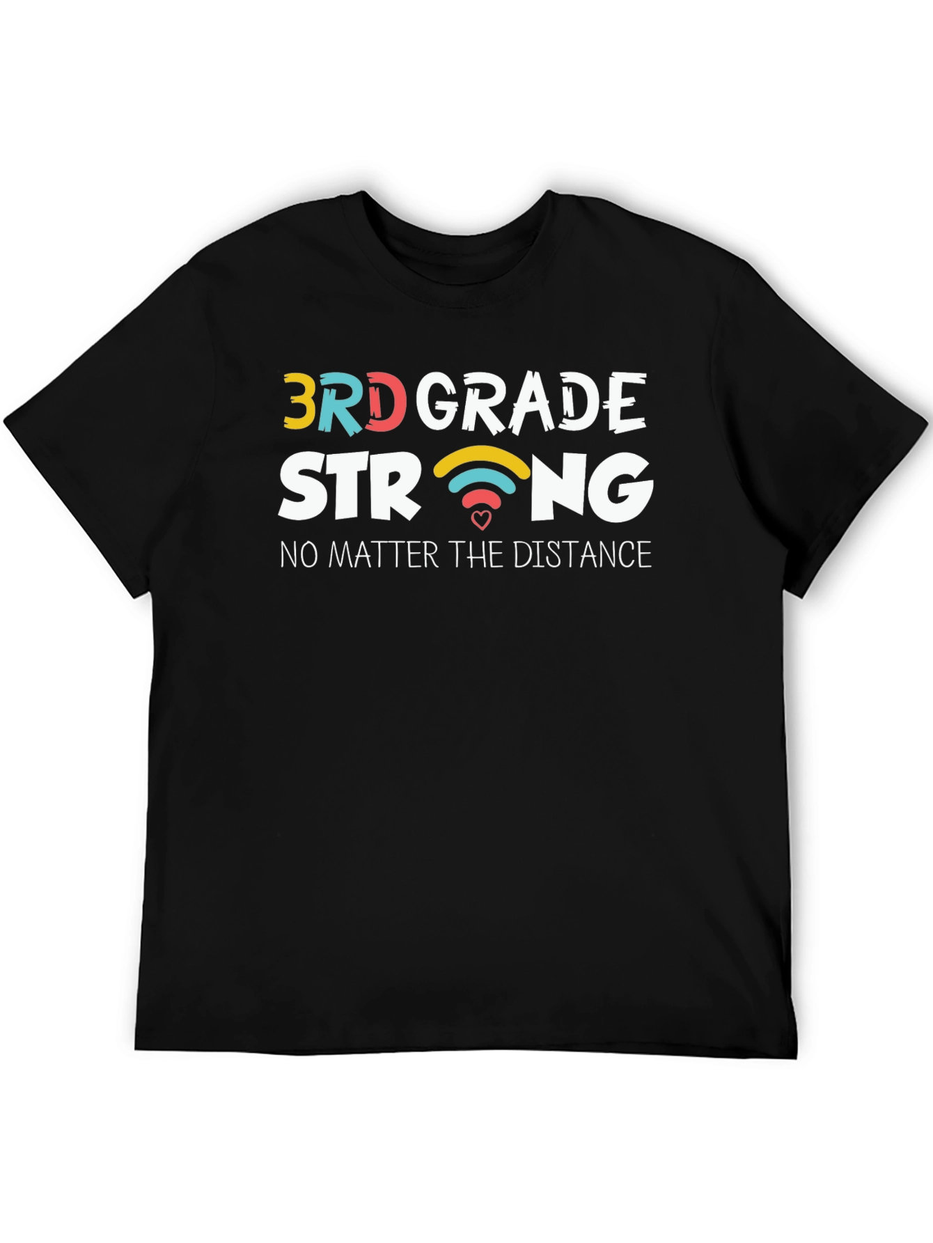 3rd Grade Strong T-Shirt Teacher Student Support Tee