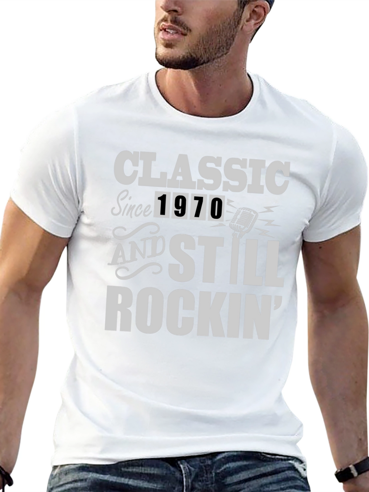 Classic Since 1970 Rocking T-Shirt