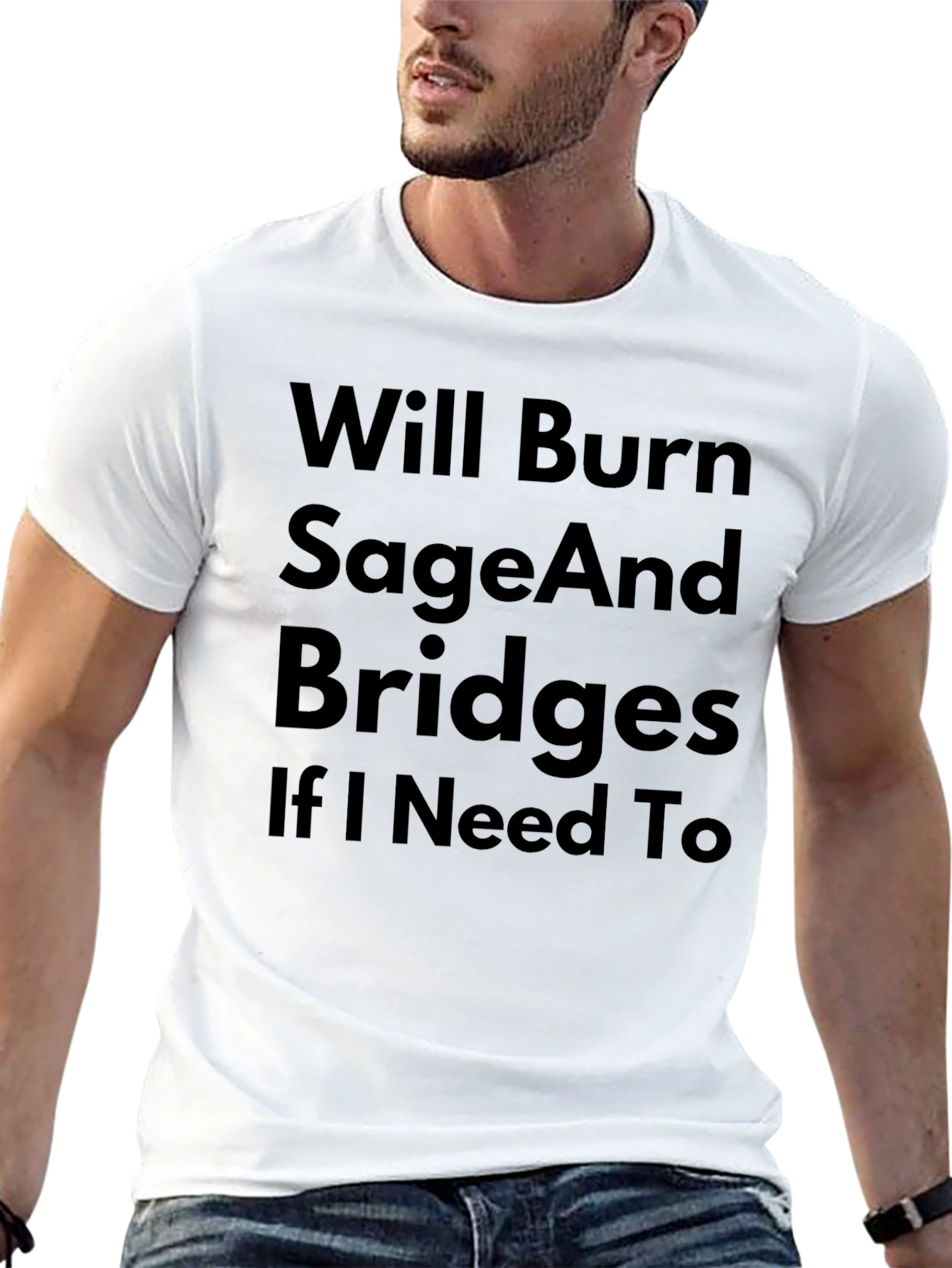 Will Burn Sage and Bridges Graphic Tee