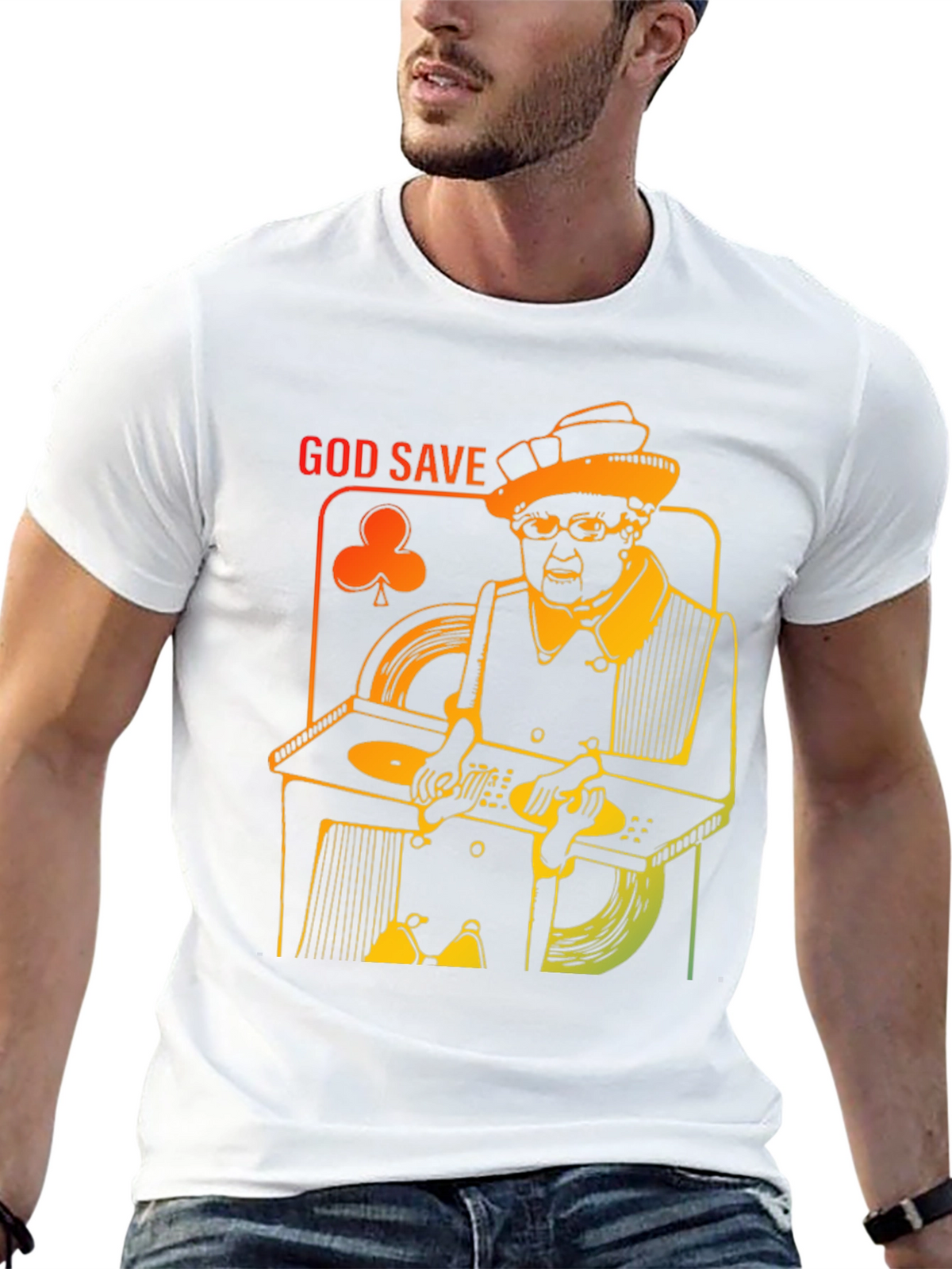 God Save the Queen DJ T-Shirt