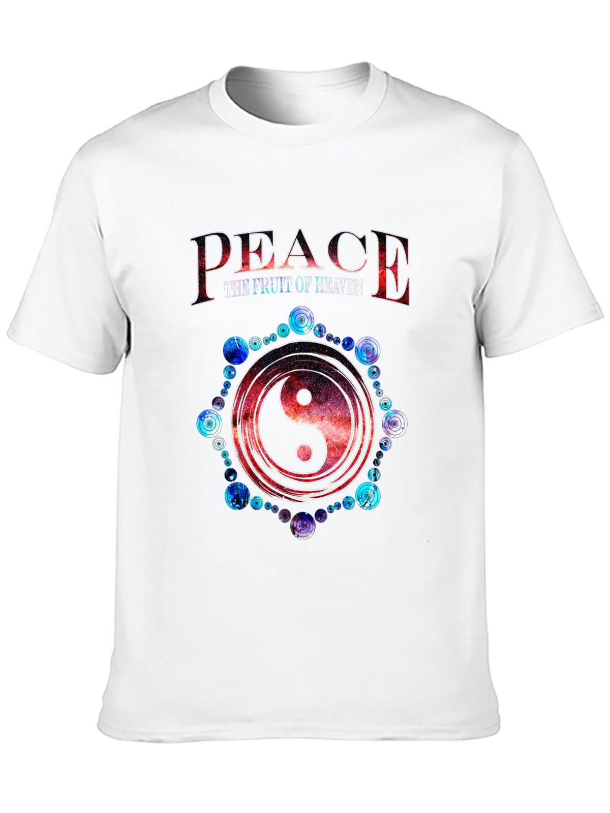 Peace the Fruit of Heaven Yin Yang T-Shirt