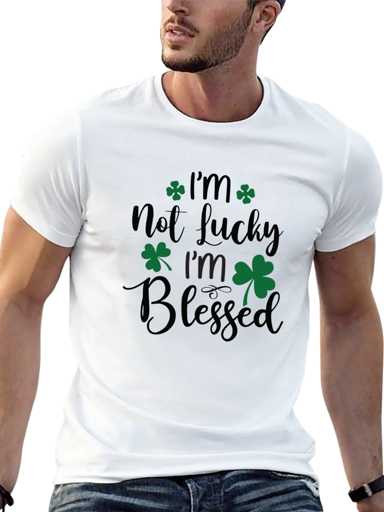 St. Patricks Day Blessed Graphic Tee