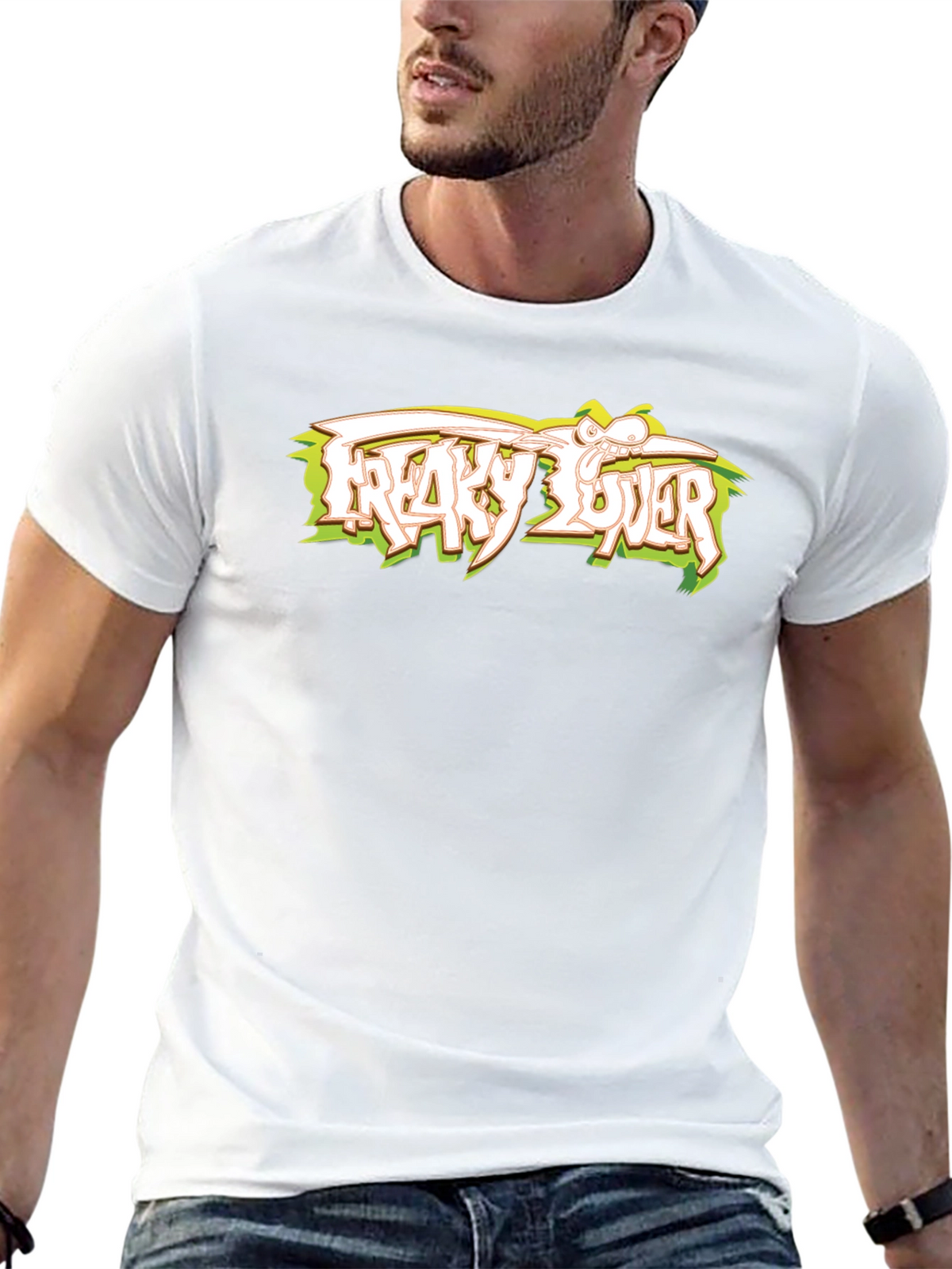 Freaky Lover Graphic Tee - Black Cotton T-Shirt