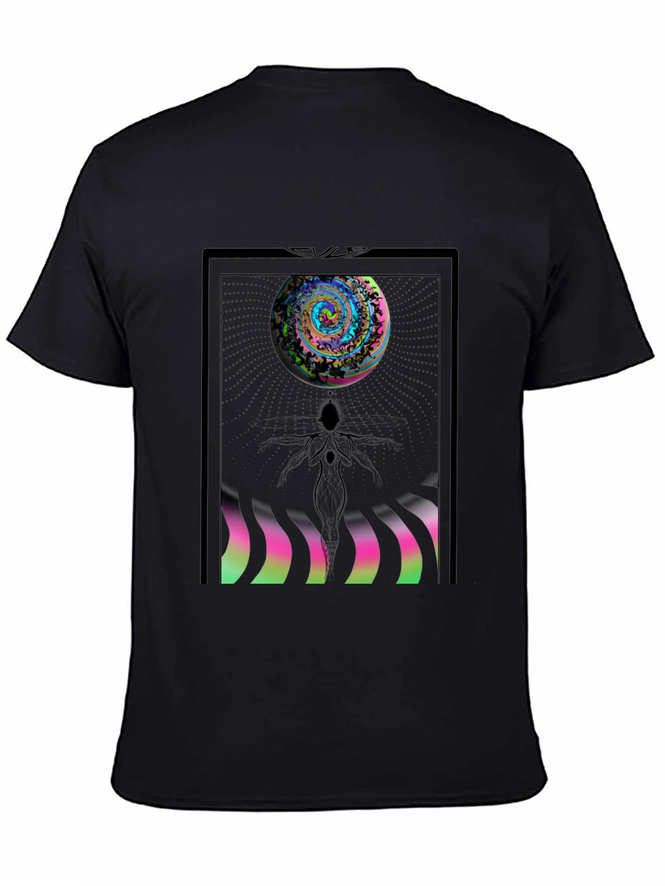 Abstract Art Graphic Print T-Shirt