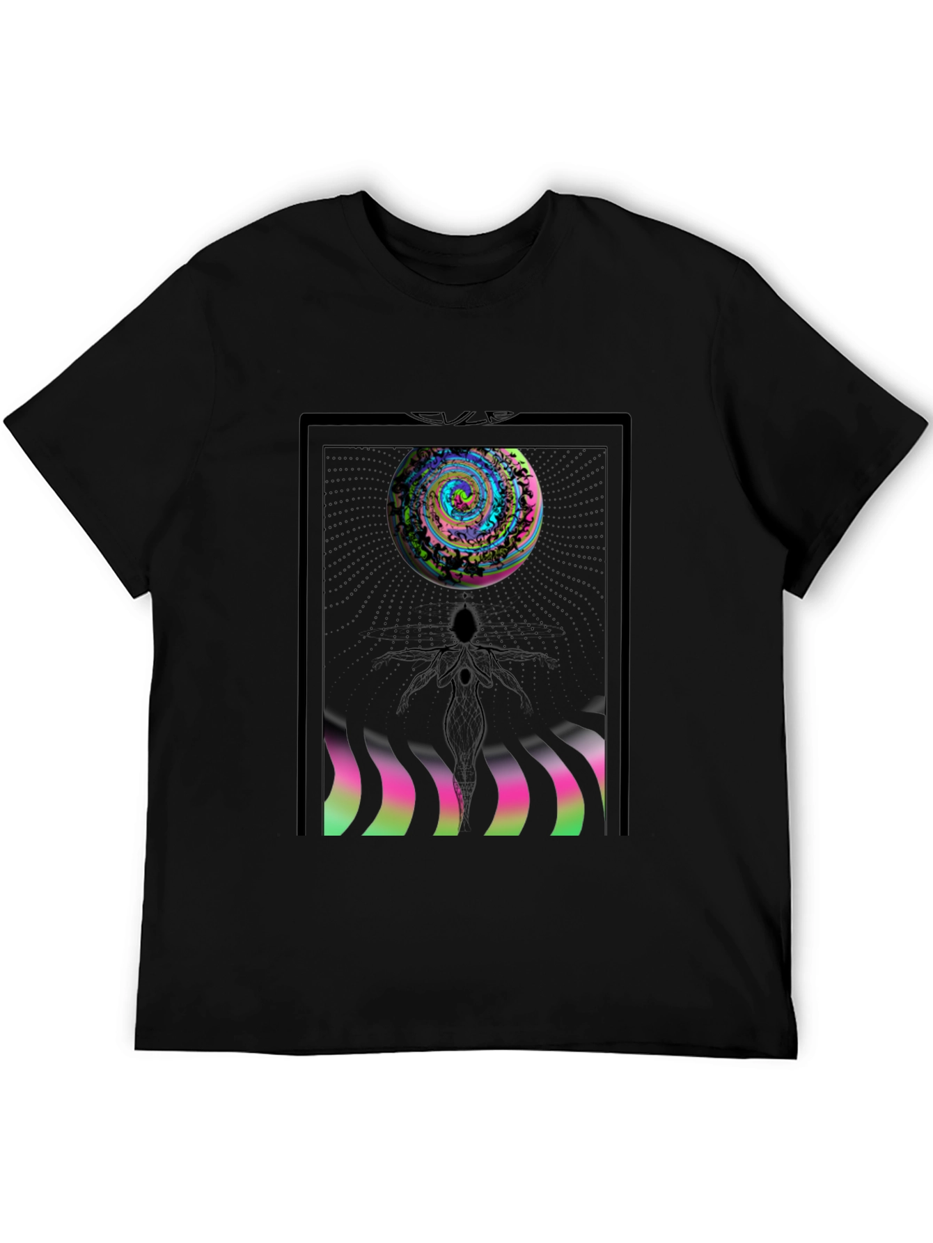 Abstract Art Graphic Print T-Shirt